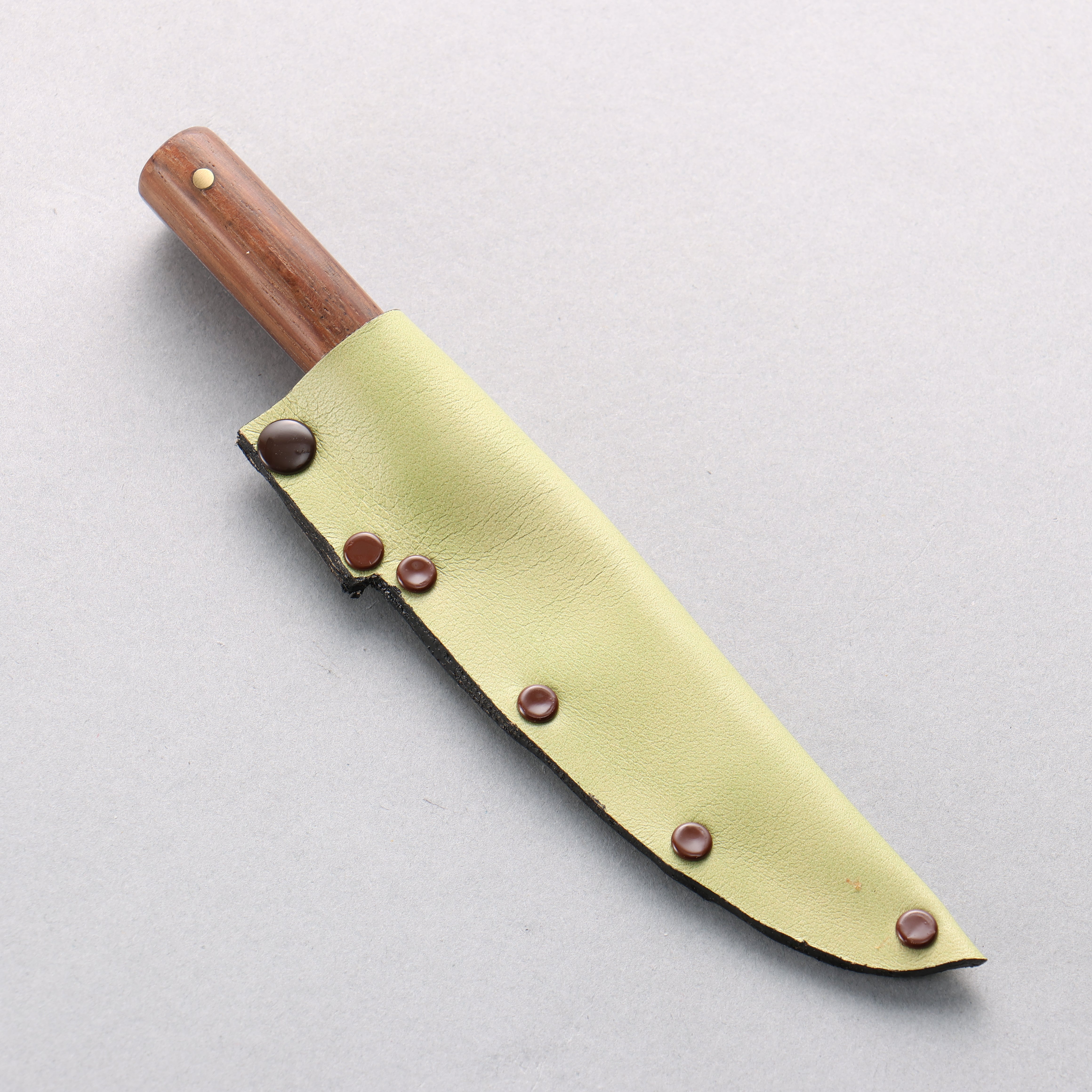 Shungo Ogata Mini SG2 Damascus Petty-Utility 80mm Rosewood Handle with Sheath - Japanny - Best Japanese Knife