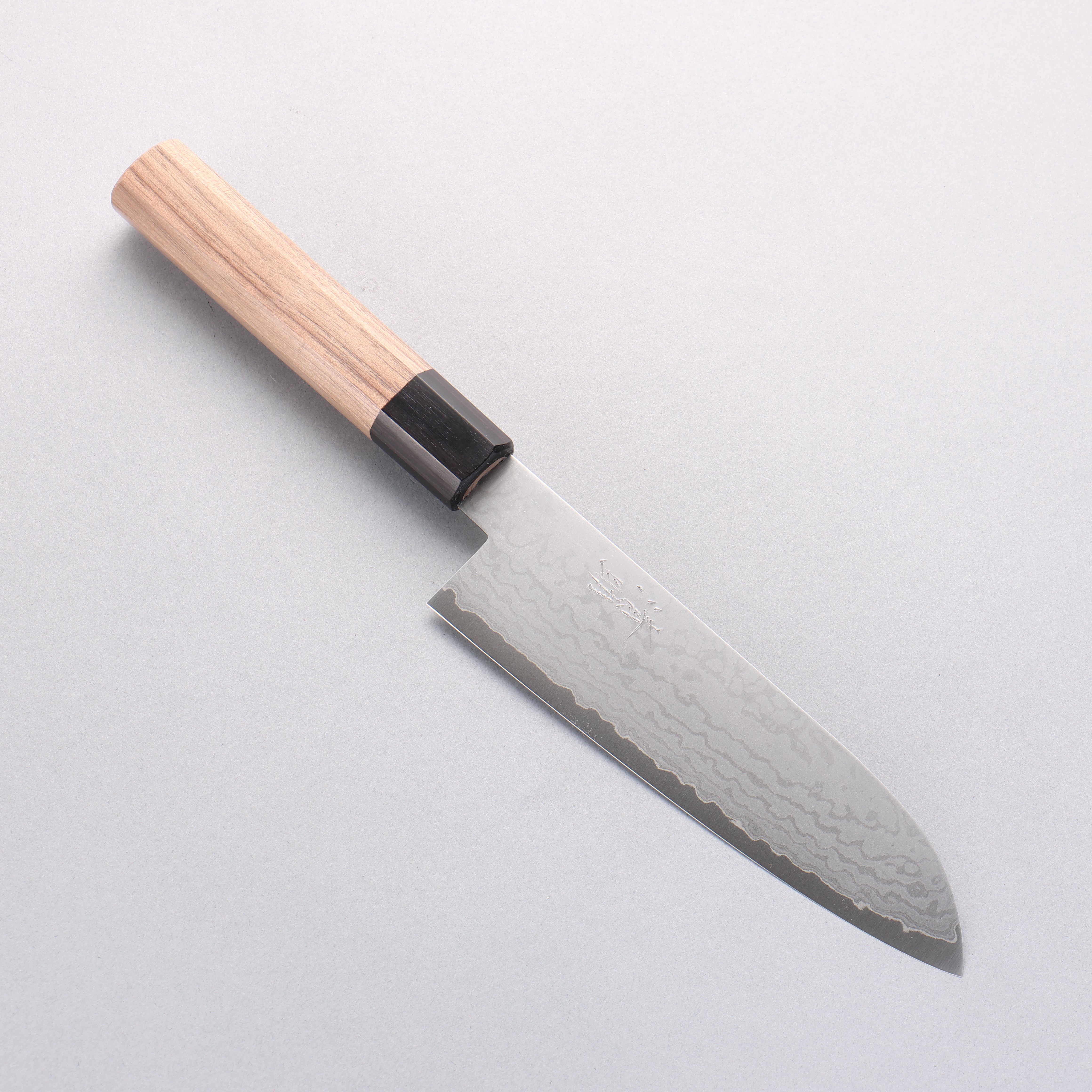 Seisuke VG10 Damascus Santoku 165mm Walnut Handle - Japanny - Best Japanese Knife