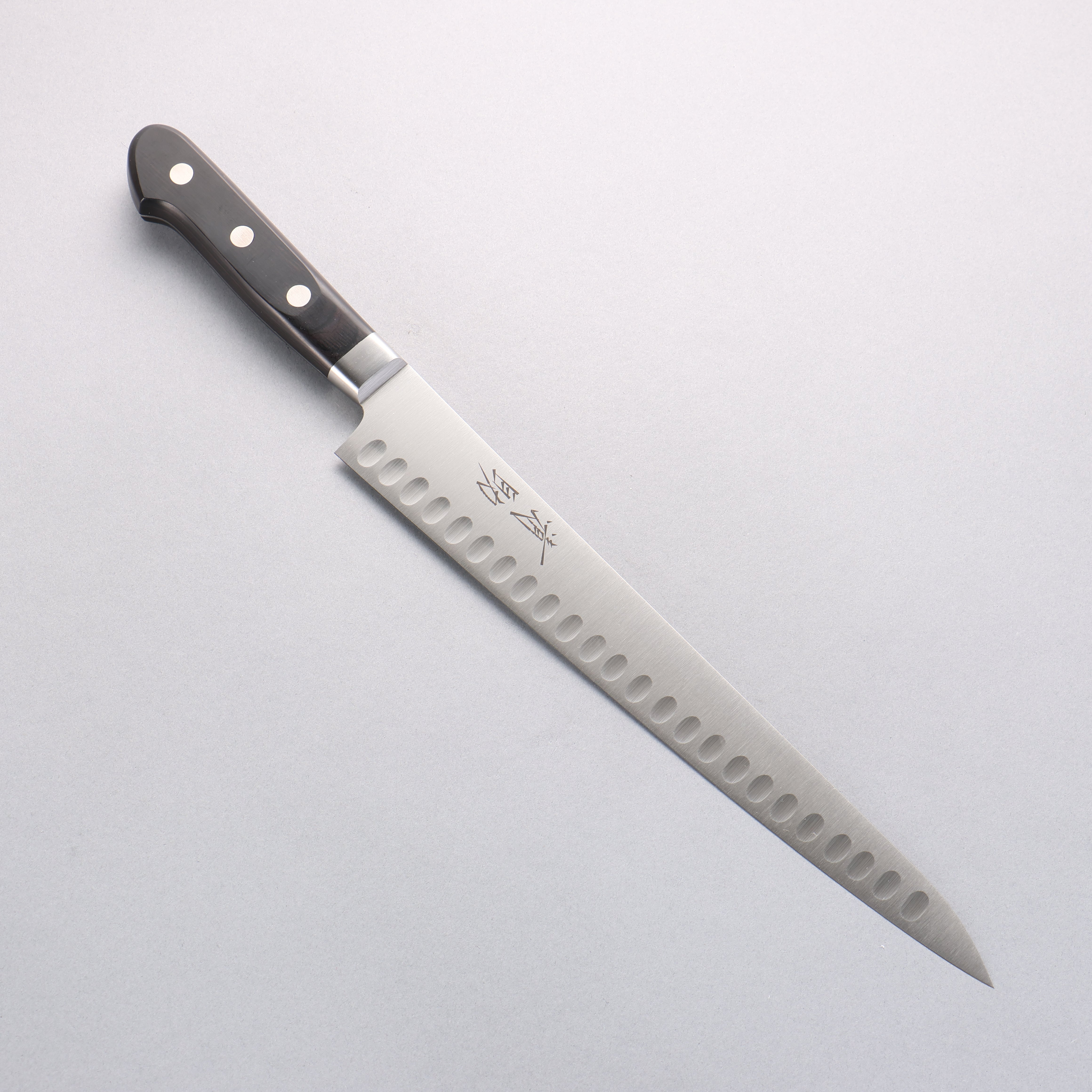 Seisuke Swedish Steel-stn Sujihiki Salmon 270mm Black Pakka wood Handle - Japanny - Best Japanese Knife