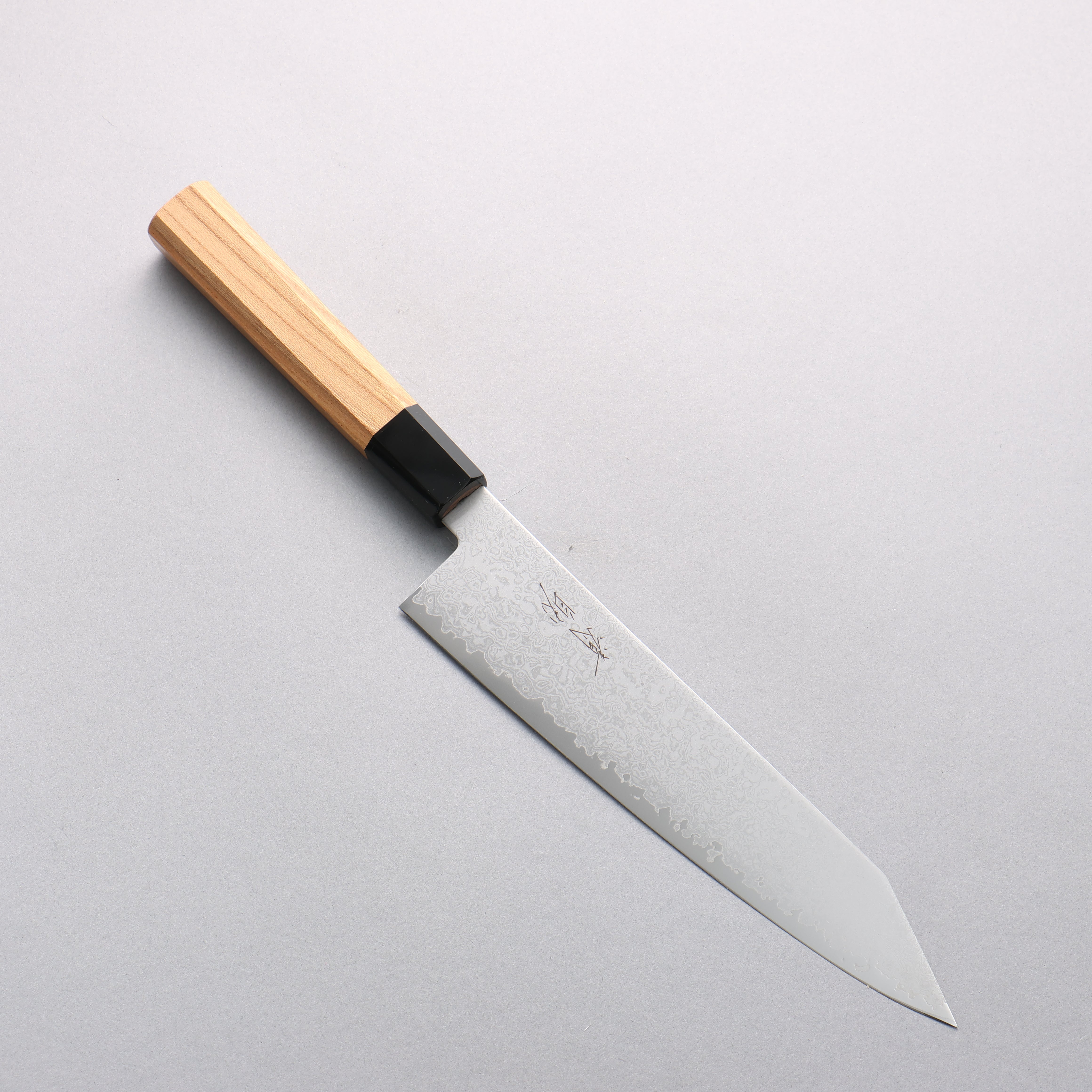 Seisuke VG10 Damascus Kiritsuke Gyuto 210mm Keyaki (Japanese Elm) Handle - Japanny - Best Japanese Knife
