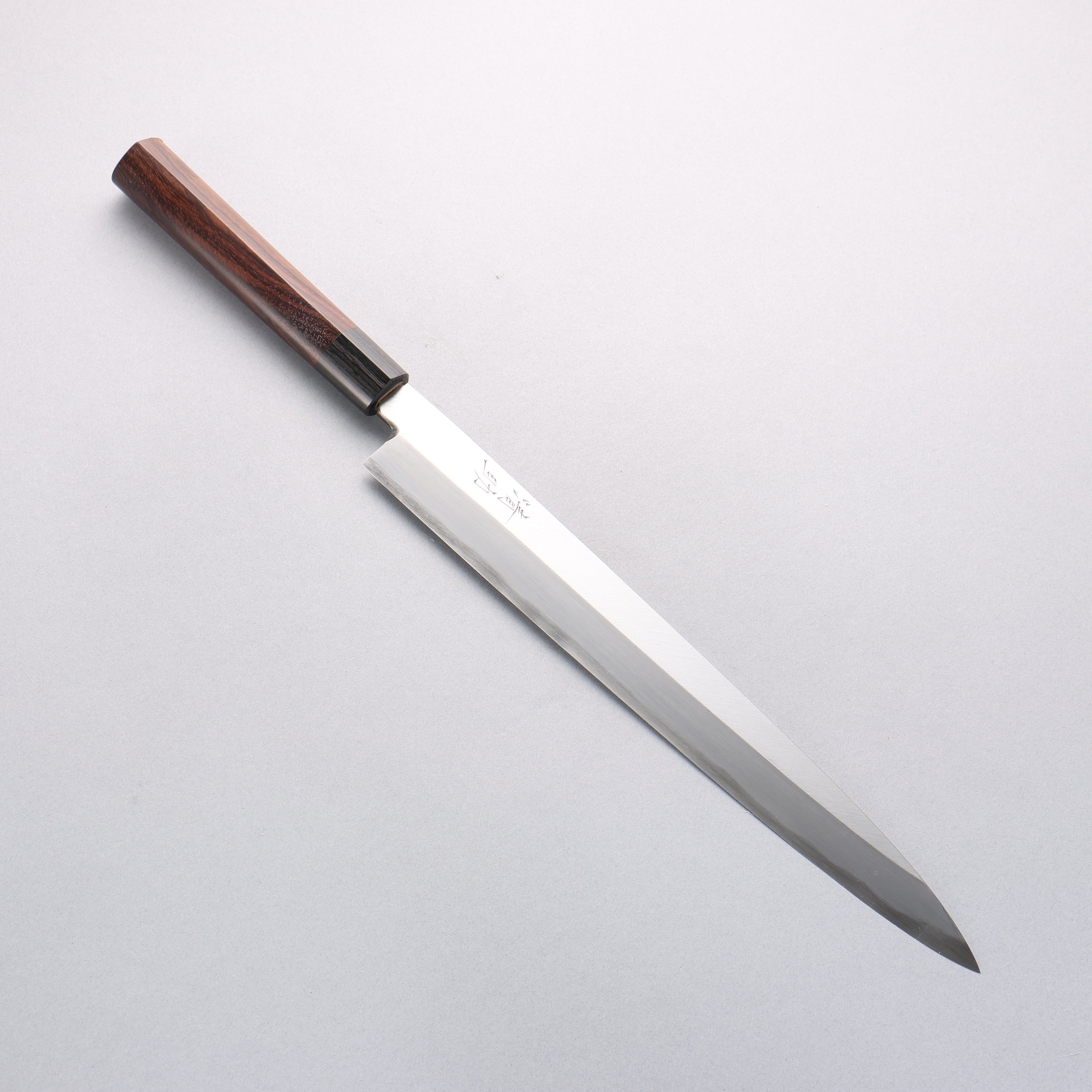 Seisuke Blue Steel Kasumitogi Yanagiba 300mm Rosewood Handle - Japanny - Best Japanese Knife