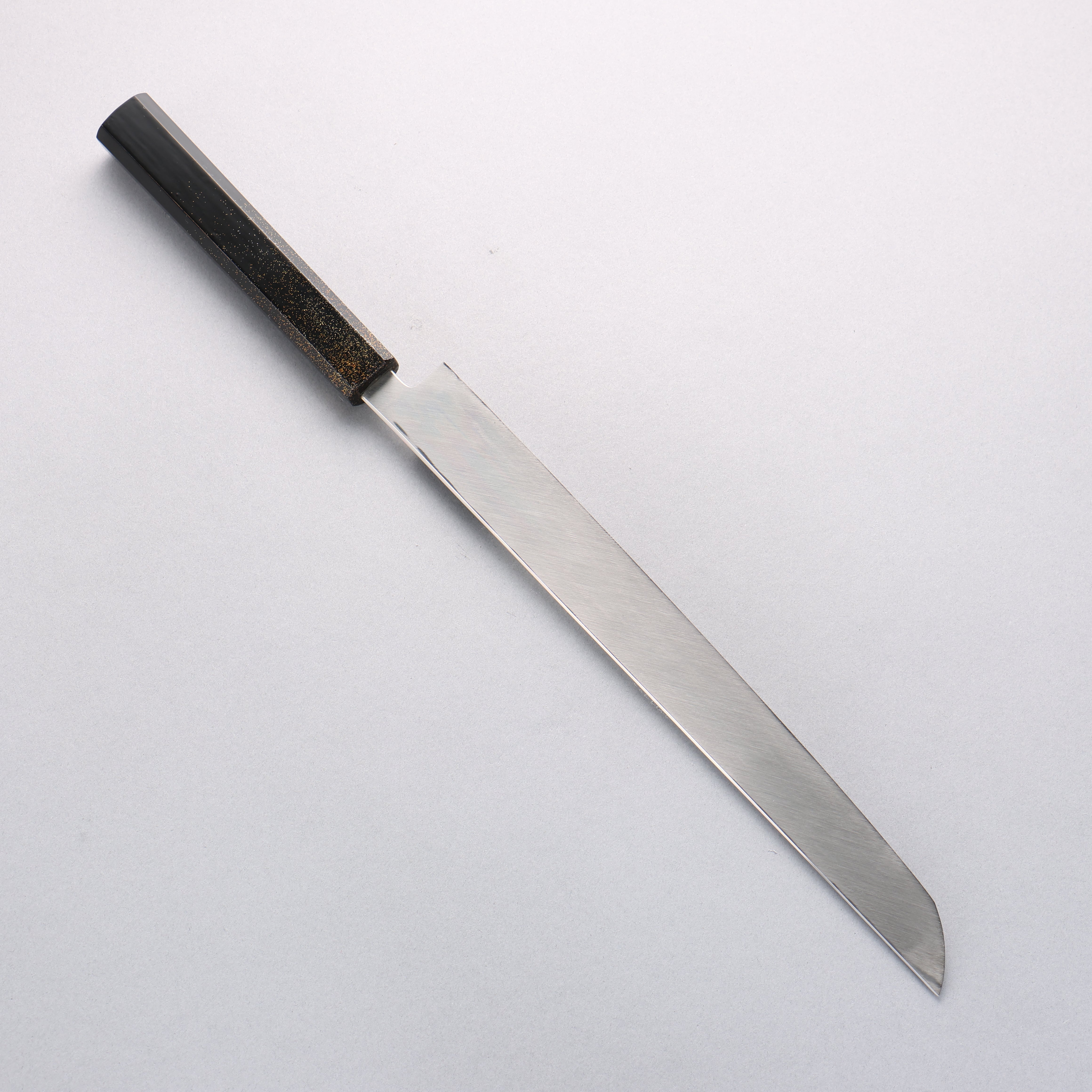 Seisuke VG10 Sakimaru Takohiki 270mm Live oak Lacquered (Kamon) Handle - Japanny - Best Japanese Knife