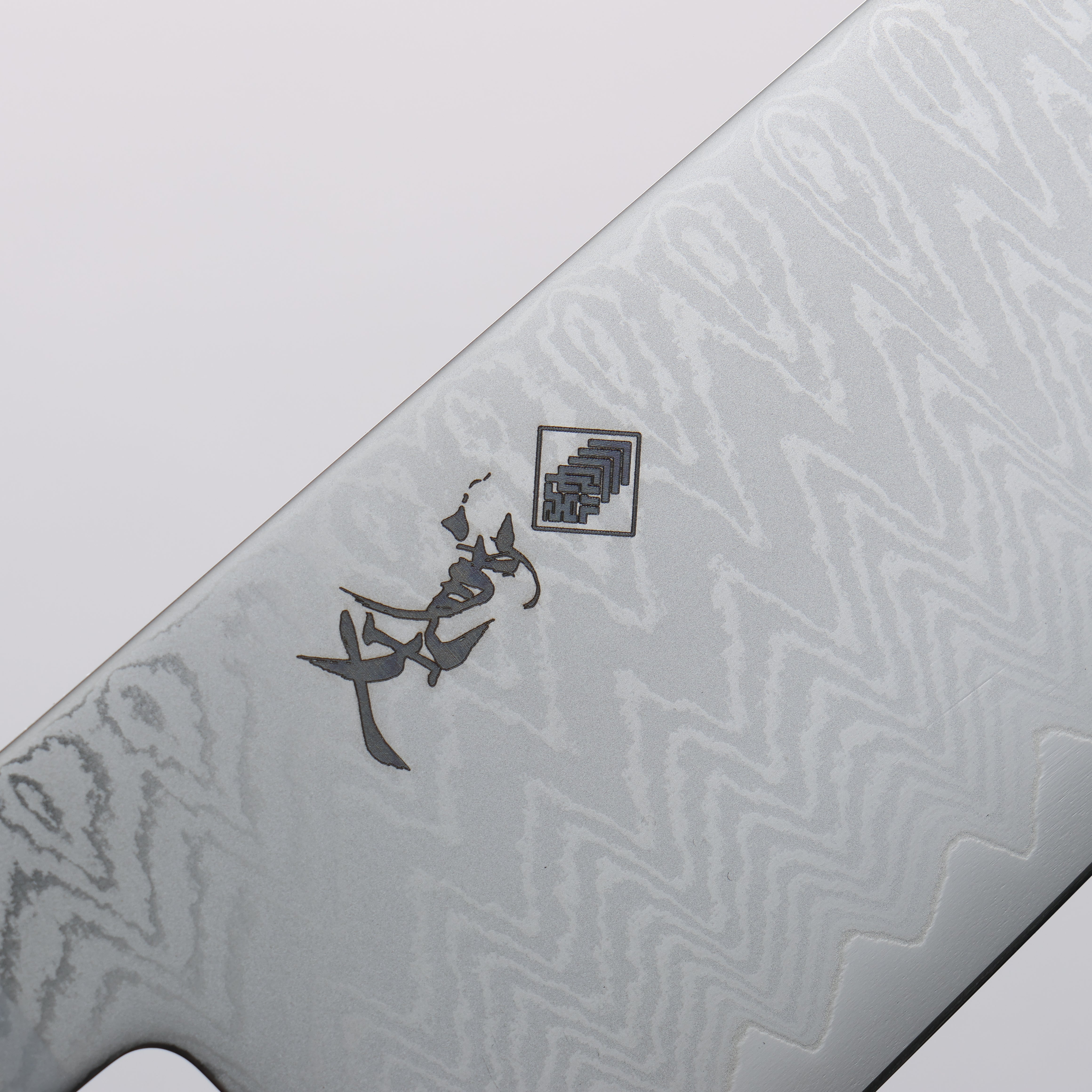 Kanjyo VG10 Damascus Santoku 180mm Olive tree Handle - Japanny - Best Japanese Knife