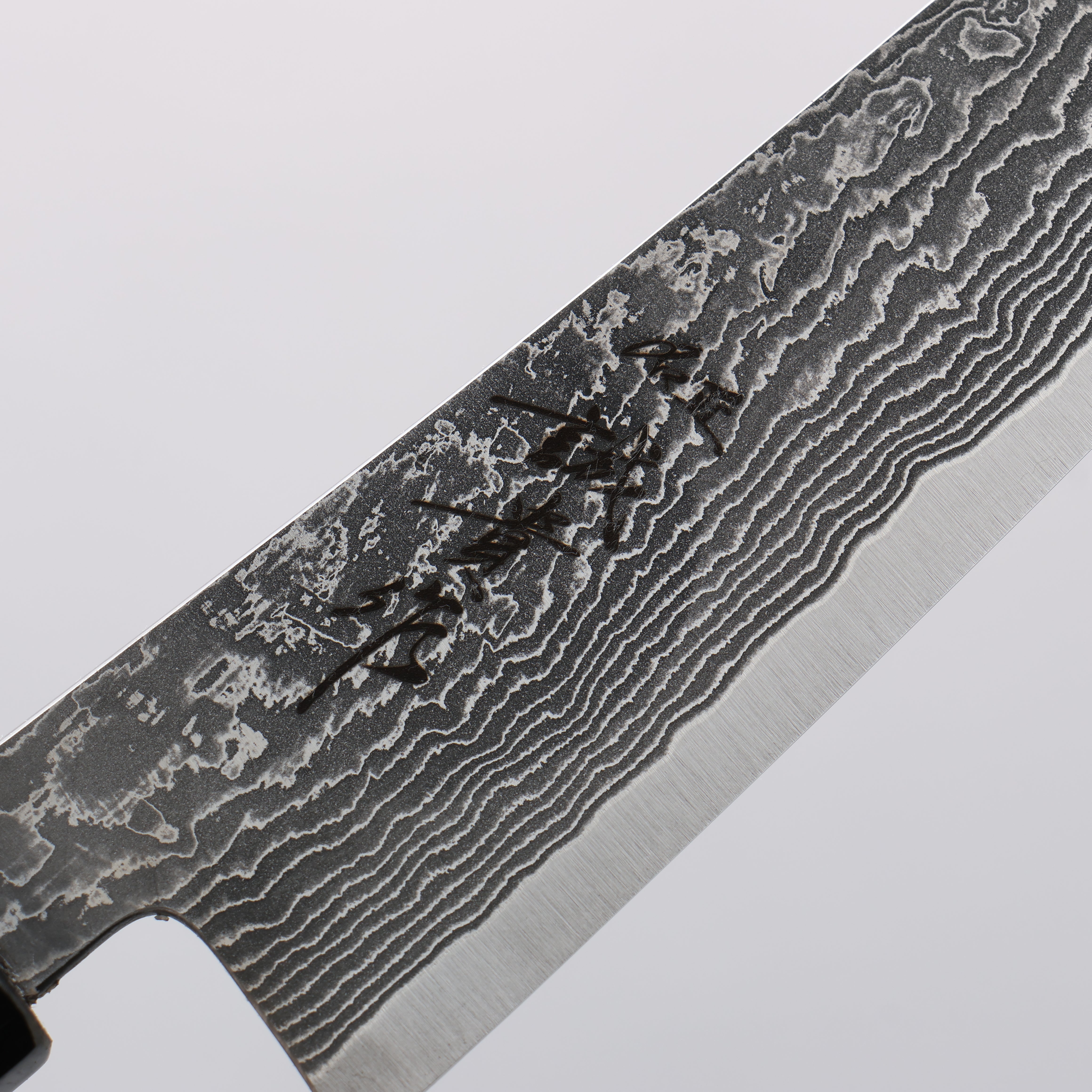 Shigeki Tanaka Harukaze SG2 Damascus Petty-Utility 135mm Walnut Handle - Japanny - Best Japanese Knife