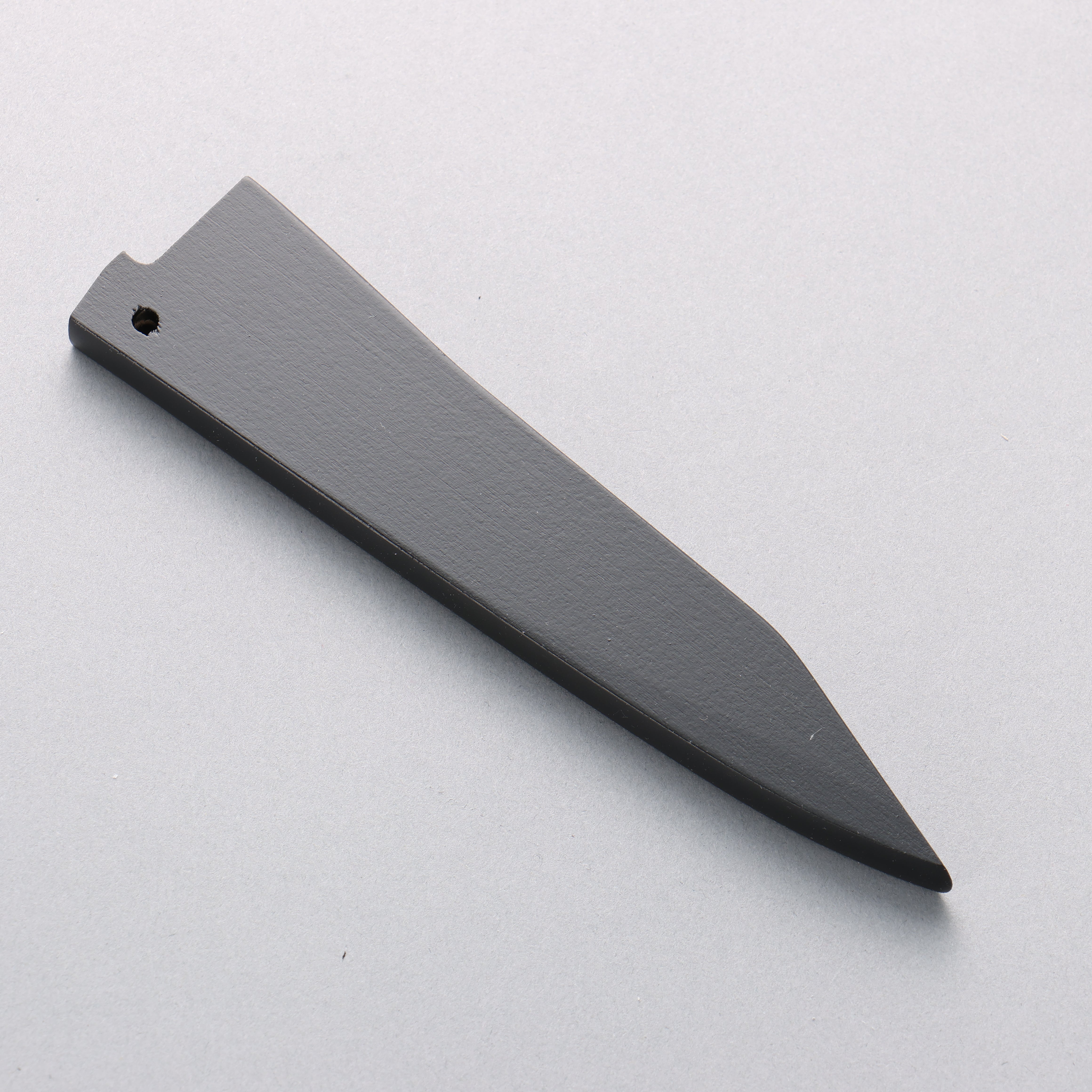 For Yu Kurosaki Knife Black Magnolia Sheath for 130mm Kiritsuke Petty-Utility with Plastic pin - Japanny - Best Japanese Knife