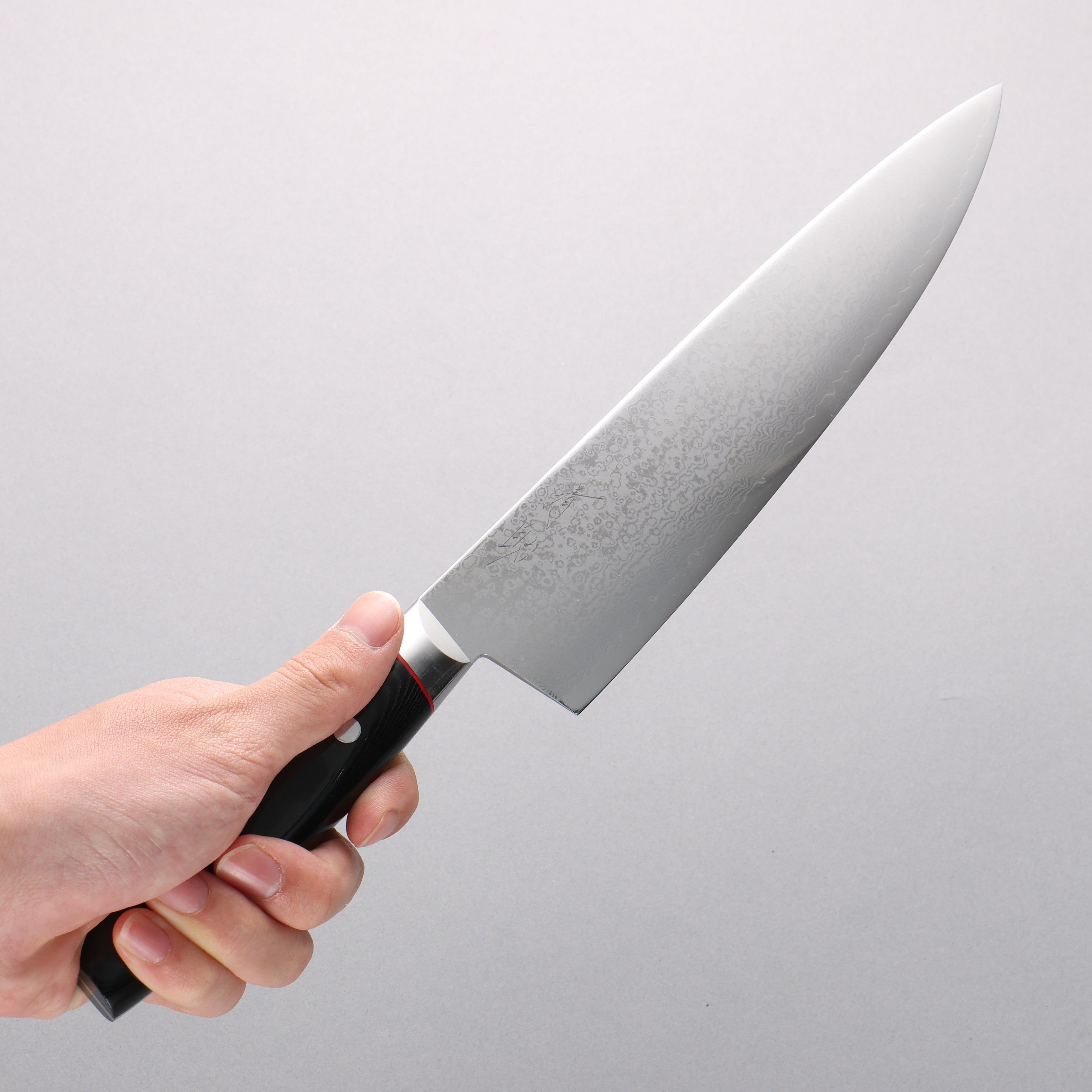 Seisuke Saiun VG10 Damascus Gyuto 230mm Black Micarta Handle - Japanny - Best Japanese Knife