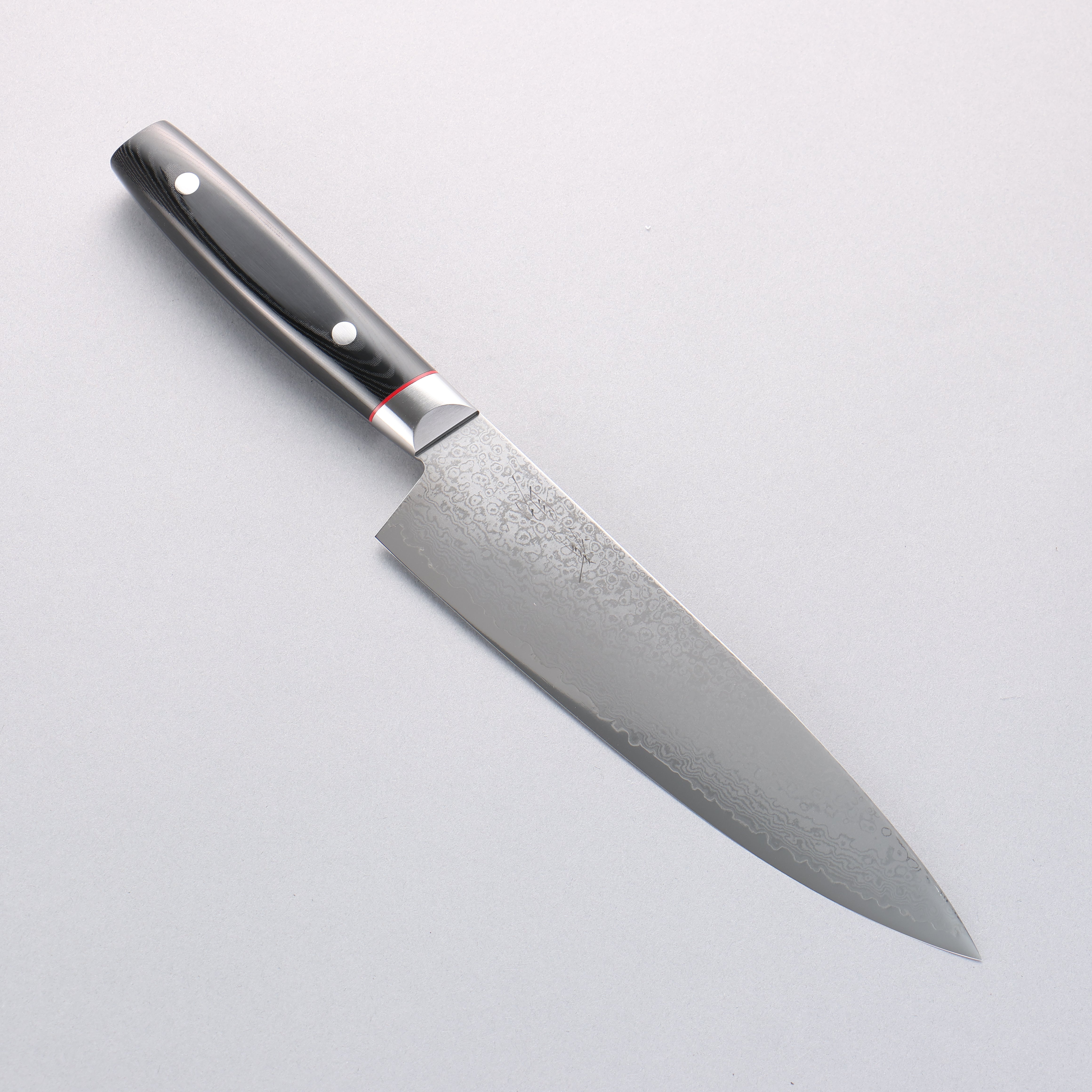 Seisuke Saiun VG10 Damascus Gyuto 200mm Black Micarta Handle - Japanny - Best Japanese Knife