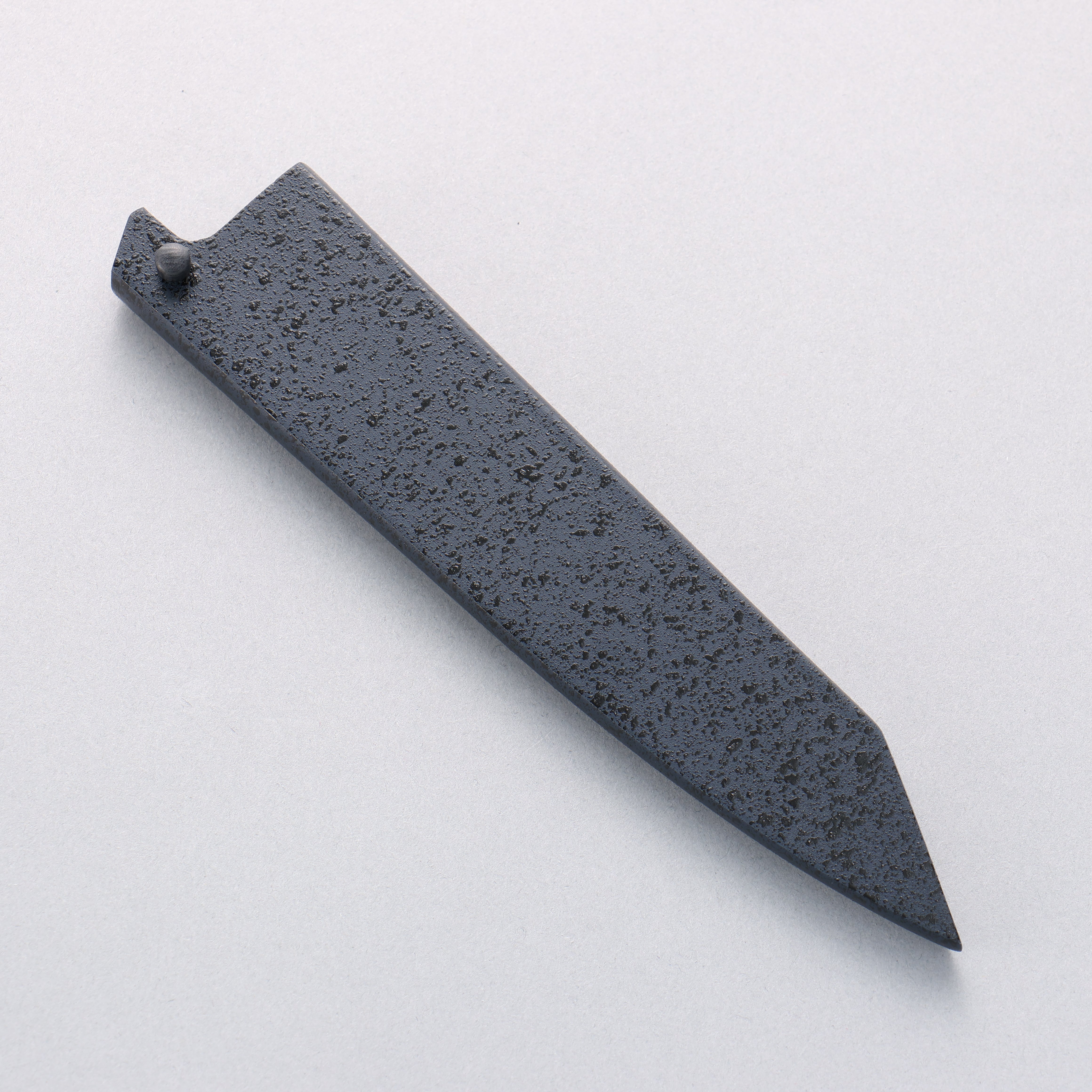 Seisuke Aotsuchi AUS10 Hammered Kiritsuke Petty-Utility 145mm Navy blue Pakka wood Handle with Sheath - Japanny - Best Japanese Knife