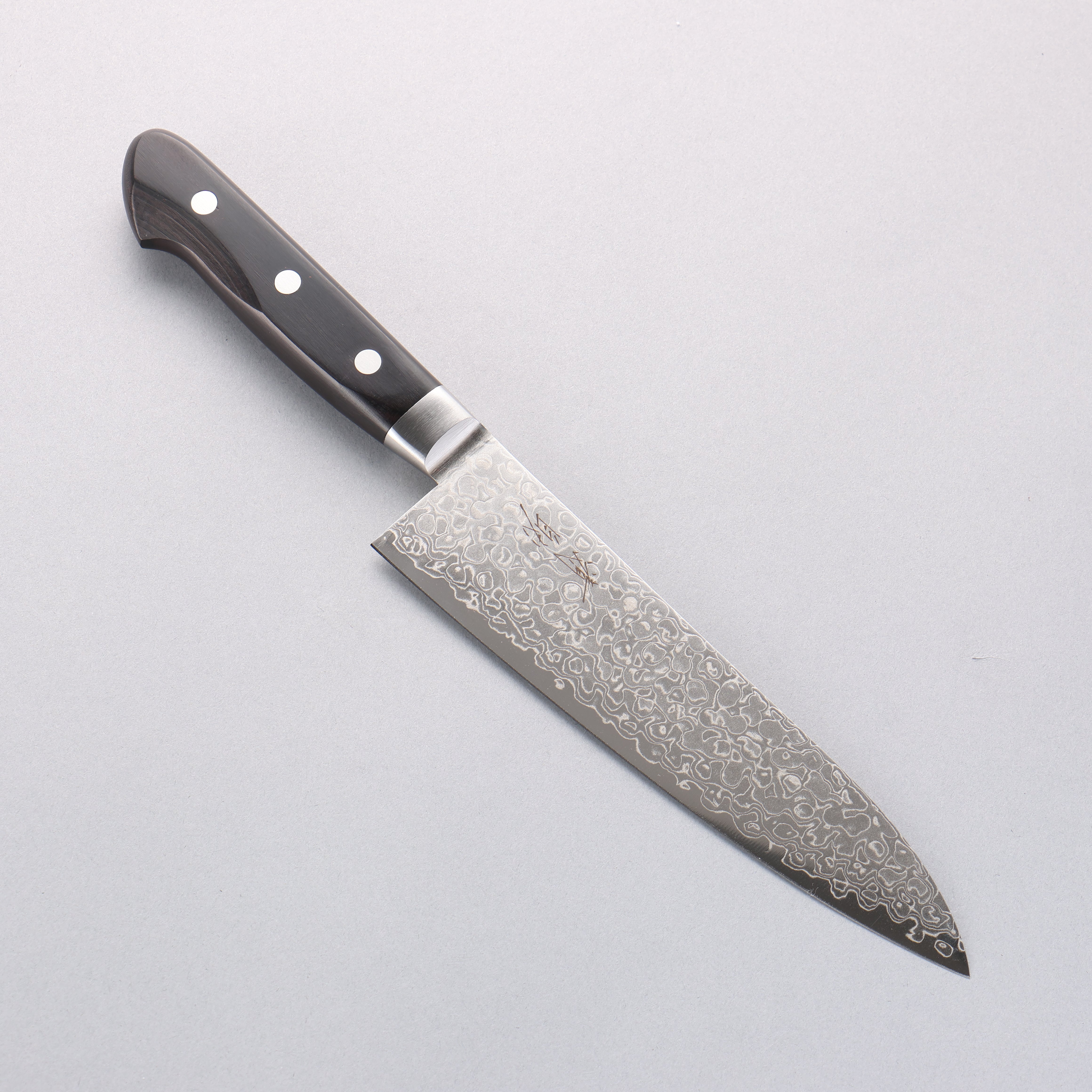 Seisuke AUS10 45 Layer Damascus Gyuto 180mm Black Pakka wood Handle - Japanny - Best Japanese Knife