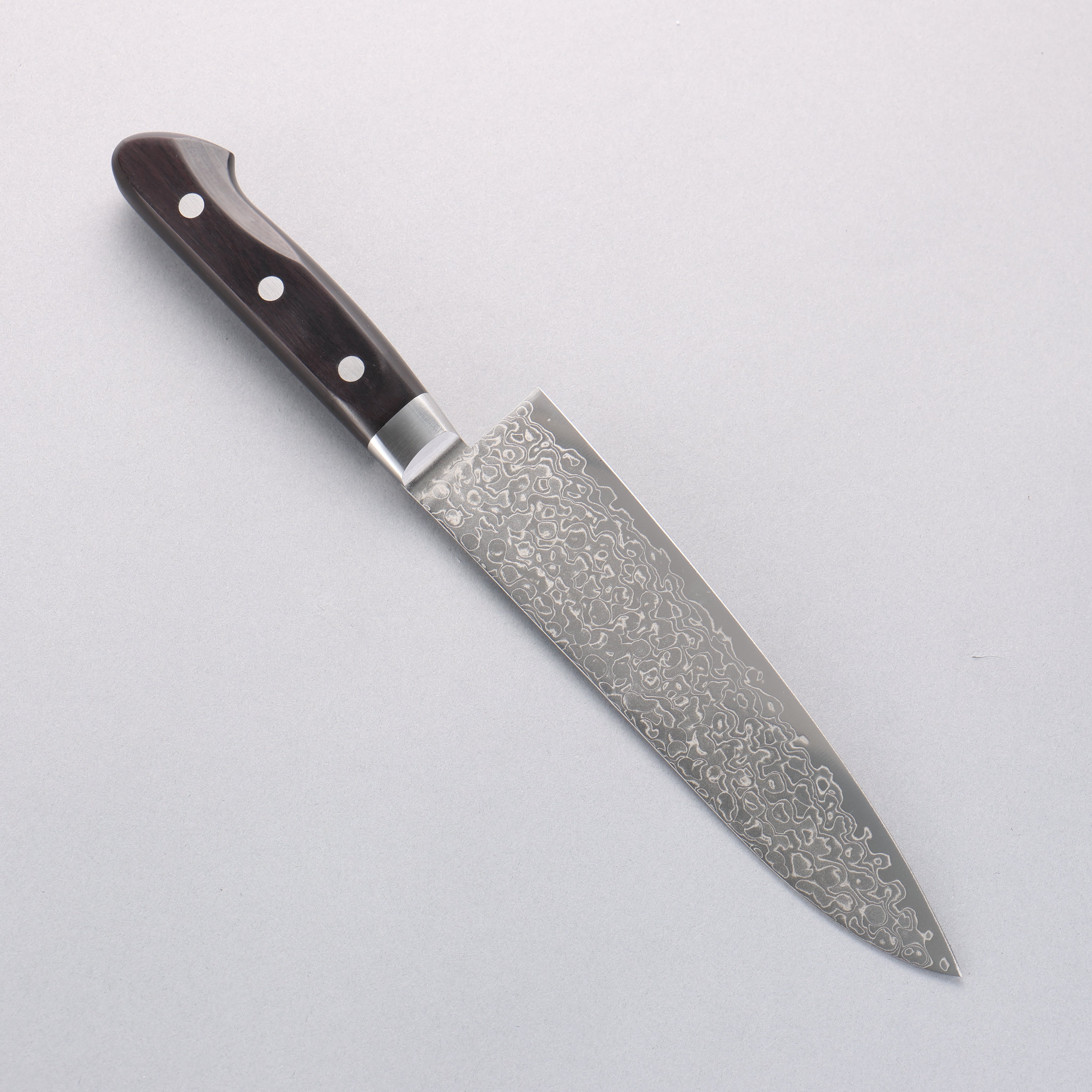 Seisuke AUS10 45 Layer Damascus Gyuto 180mm Black Pakka wood Handle - Japanny - Best Japanese Knife