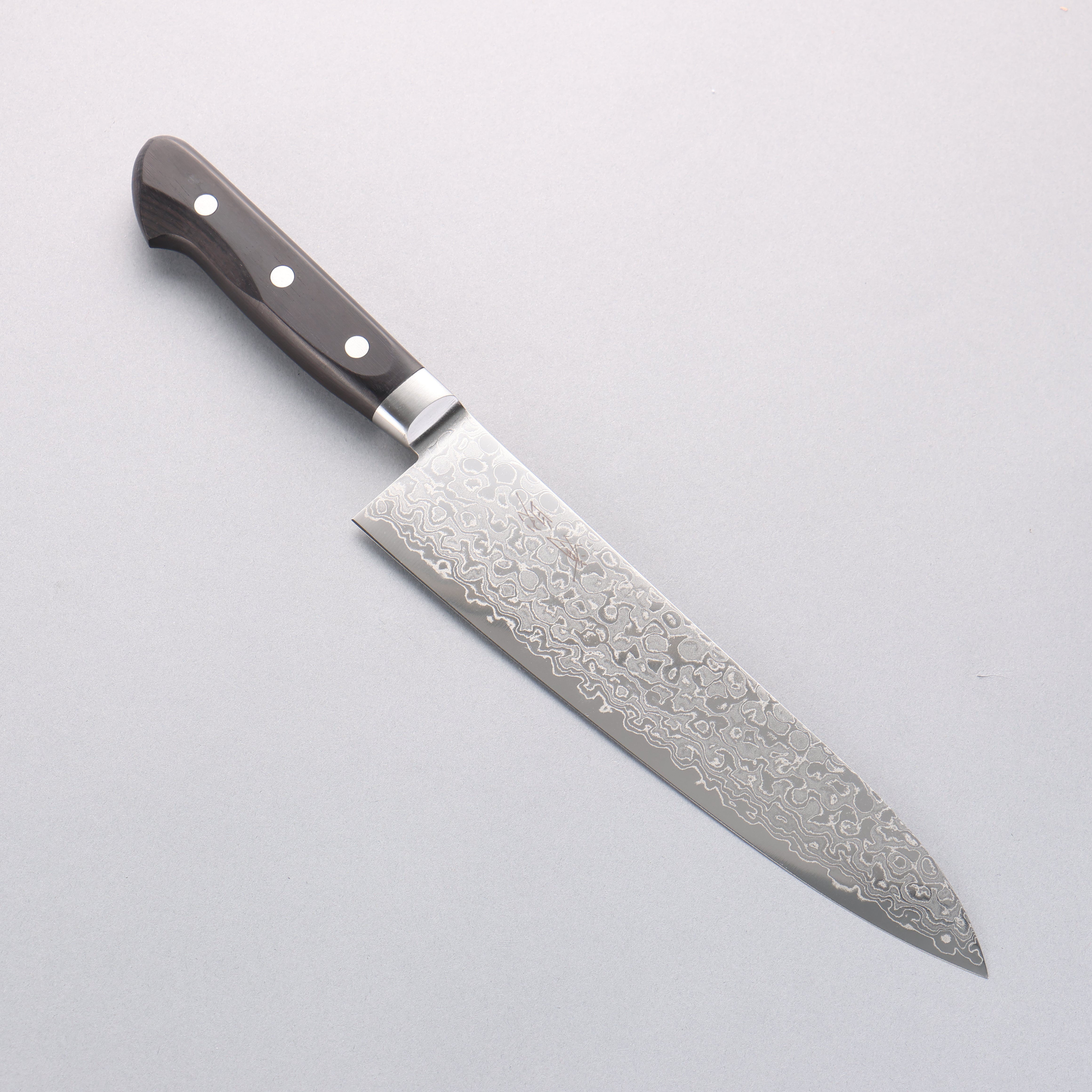 Seisuke AUS10 45 Layer Damascus Gyuto 210mm Black Pakka wood Handle - Japanny - Best Japanese Knife