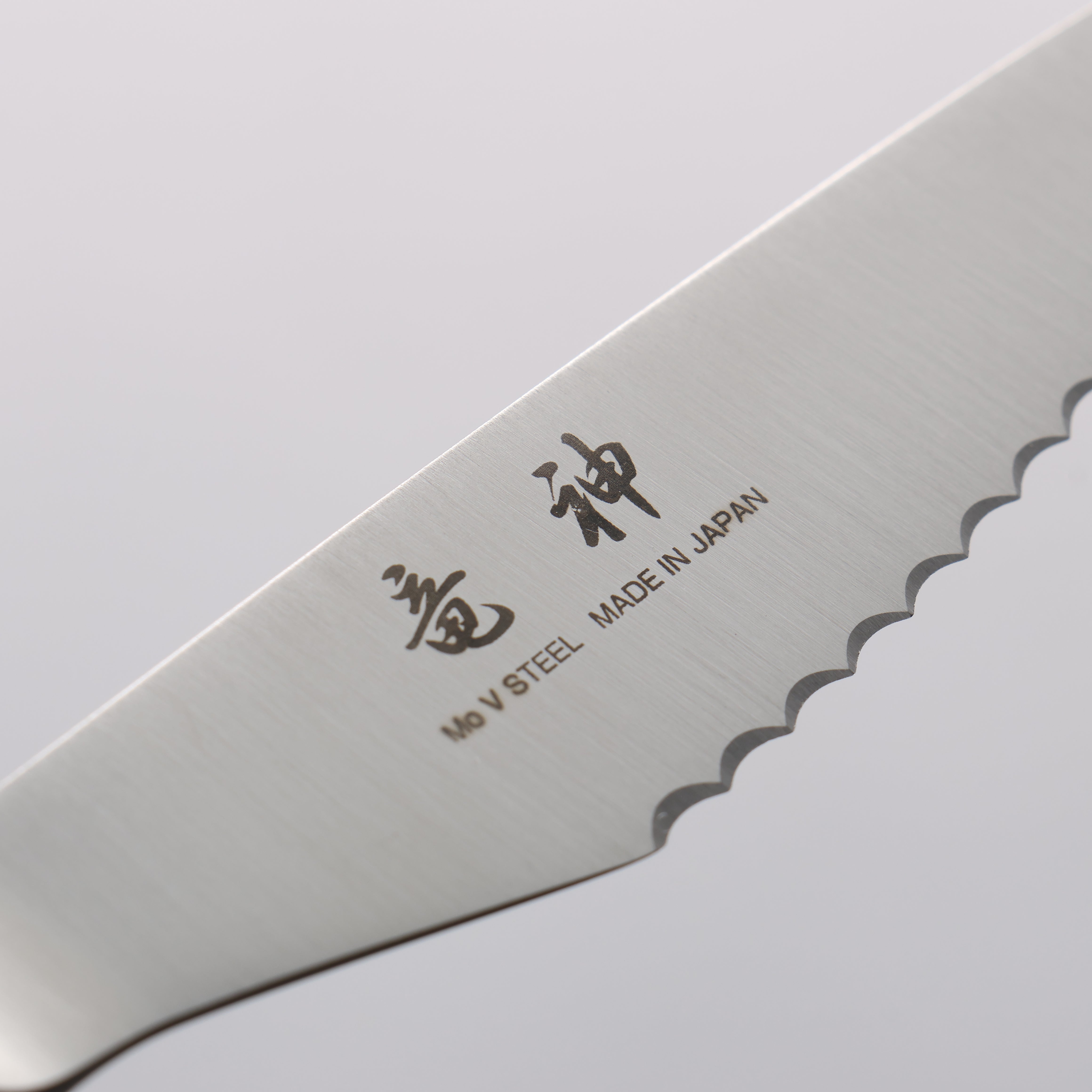 Seisuke Stainless Steel Steak Knife & Fork Set 80mm Stainless Handle Ryujin - Japanny - Best Japanese Knife
