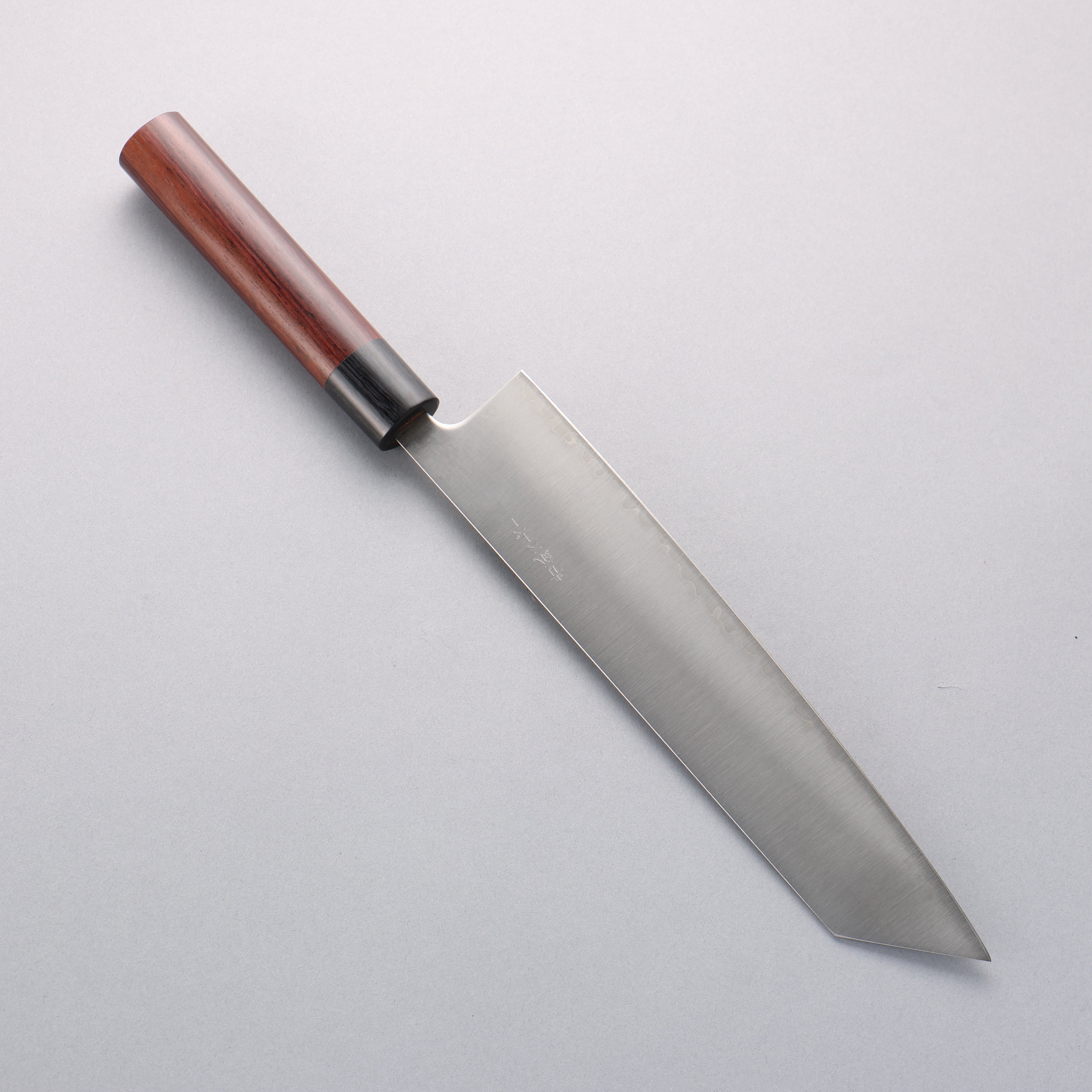 Seisuke Blue Super Kiritsuke Gyuto 240mm Rosewood (Ferrule: Black Pakka Wood) Handle - Japanny - Best Japanese Knife