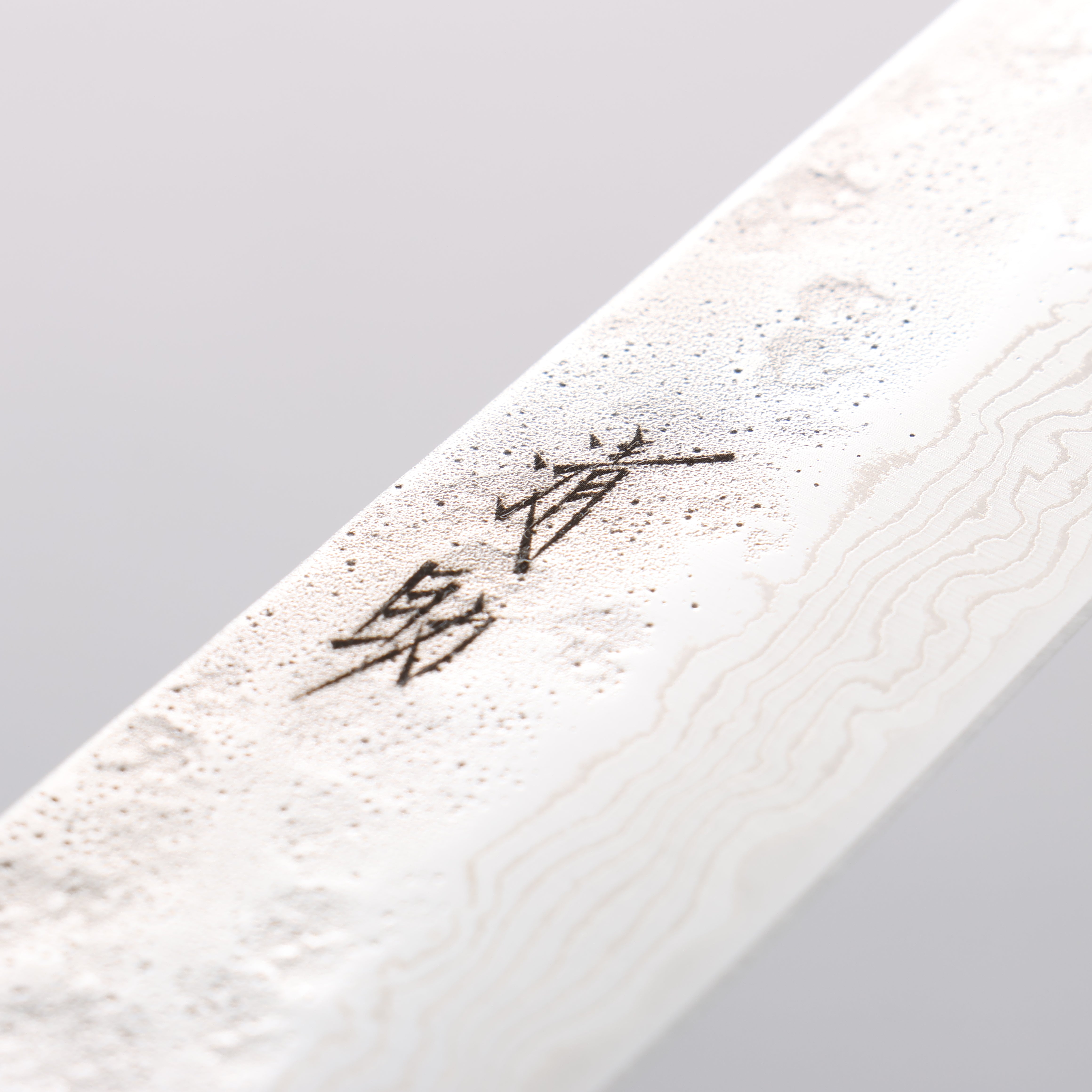 Seisuke Stainless Steel 440C Hammered Damascus Sujihiki 240mm Oak Handle - Japanny - Best Japanese Knife