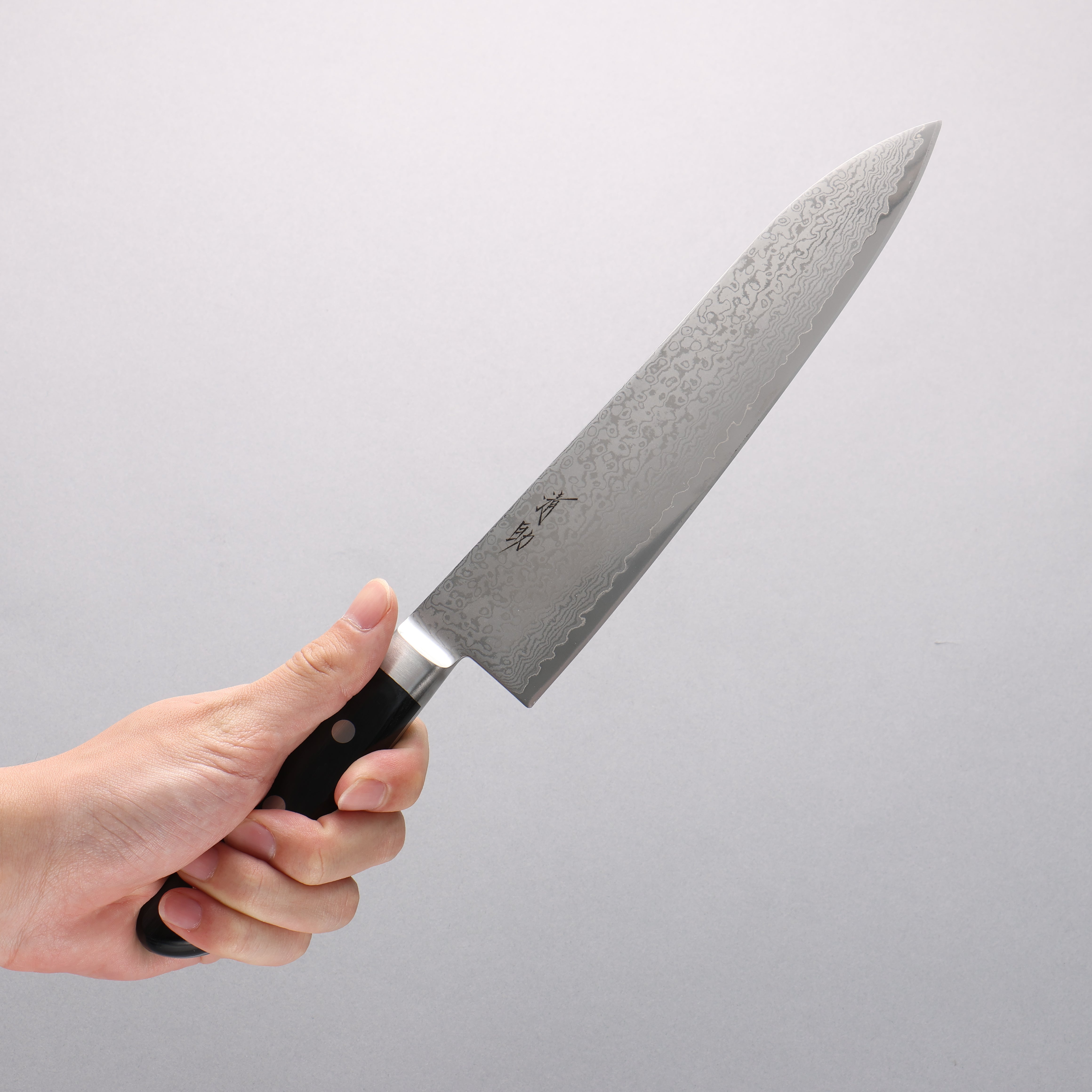 Seisuke VG10 33 Layer Damascus Gyuto 210mm Black Pakka wood Handle - Japanny - Best Japanese Knife