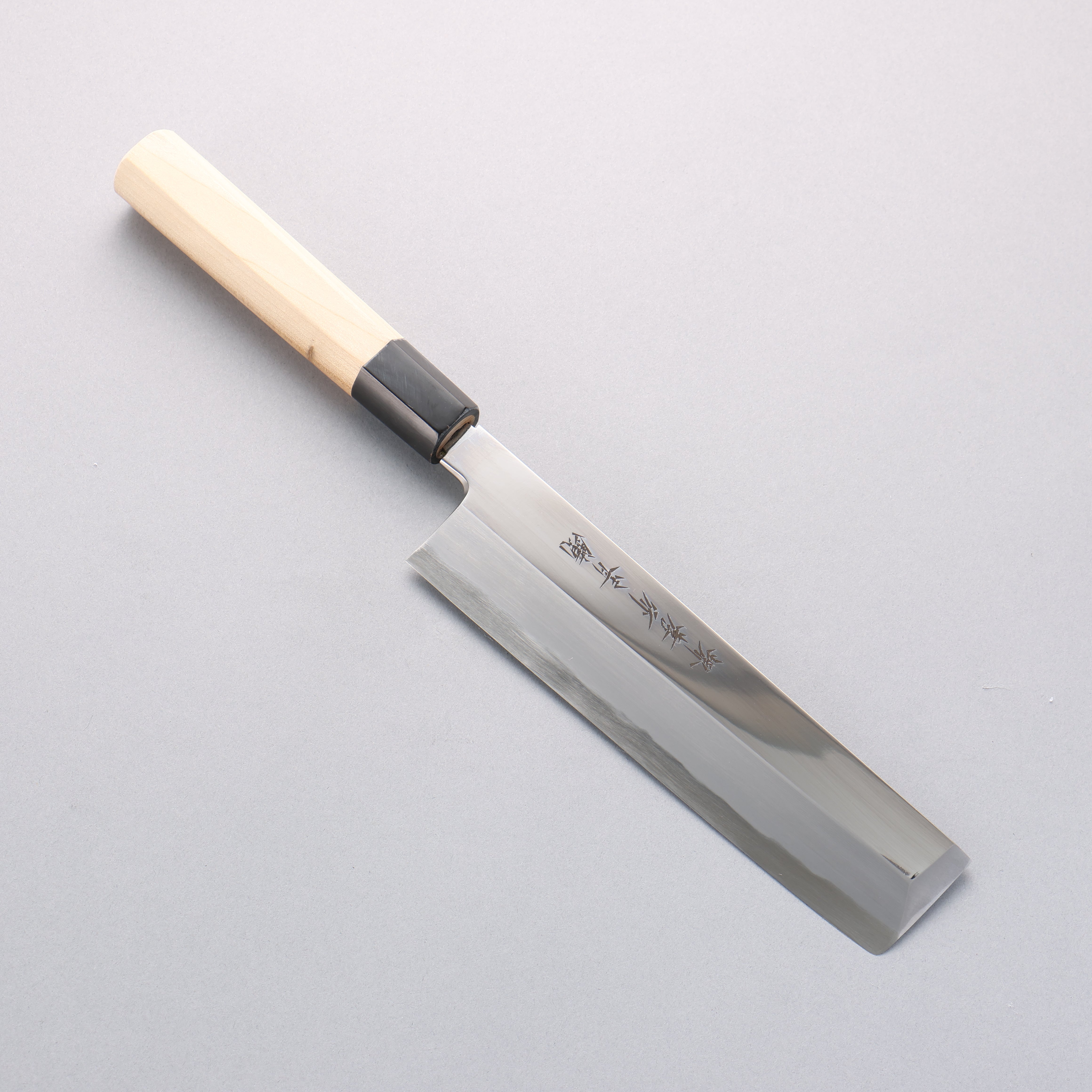 Sakai Takayuki Blue Steel No.2 Mirrored Finish Usuba - Japanny - Best Japanese Knife