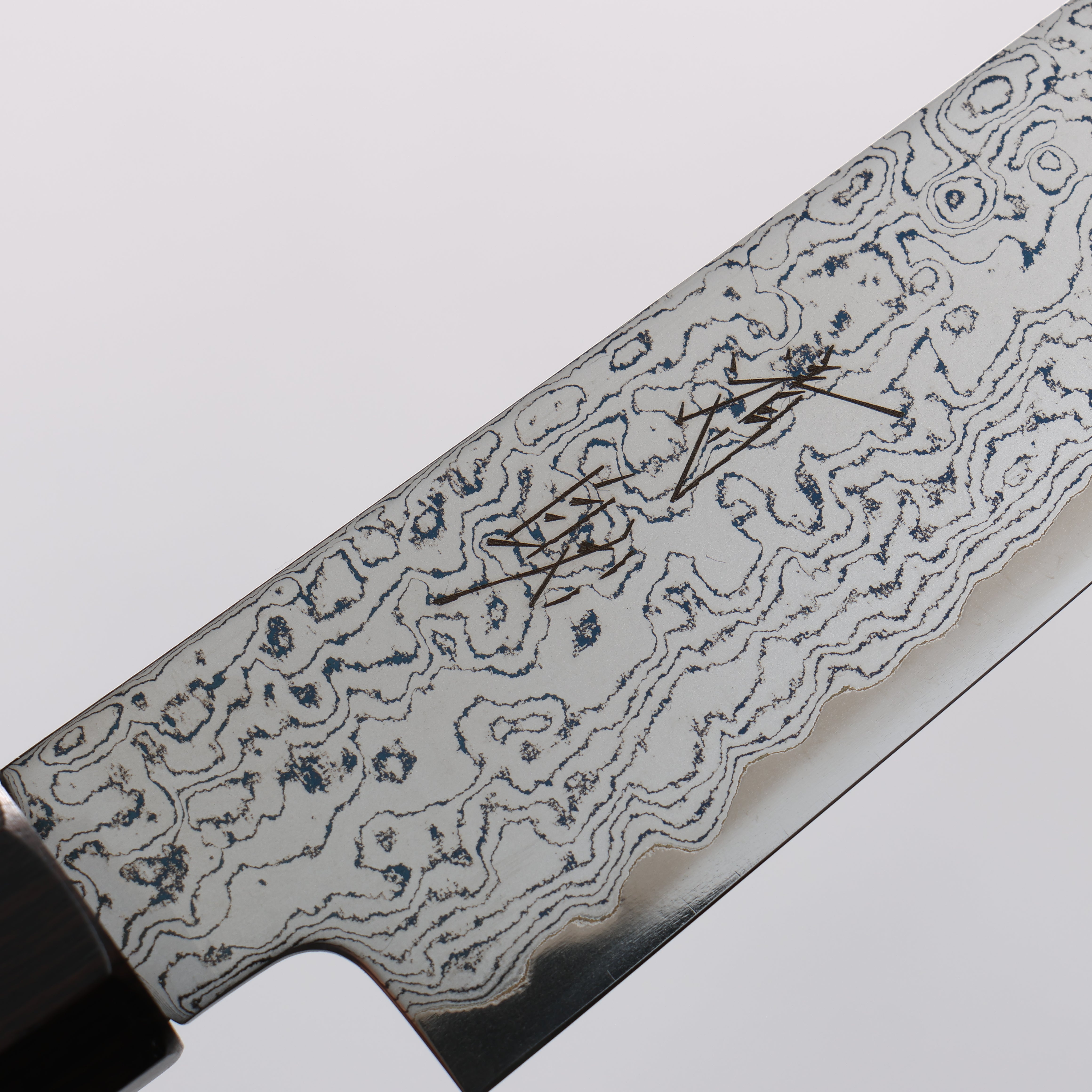 Seisuke VG10 Damascus Petty-Utility 150mm Ebony Wood Handle - Japanny - Best Japanese Knife