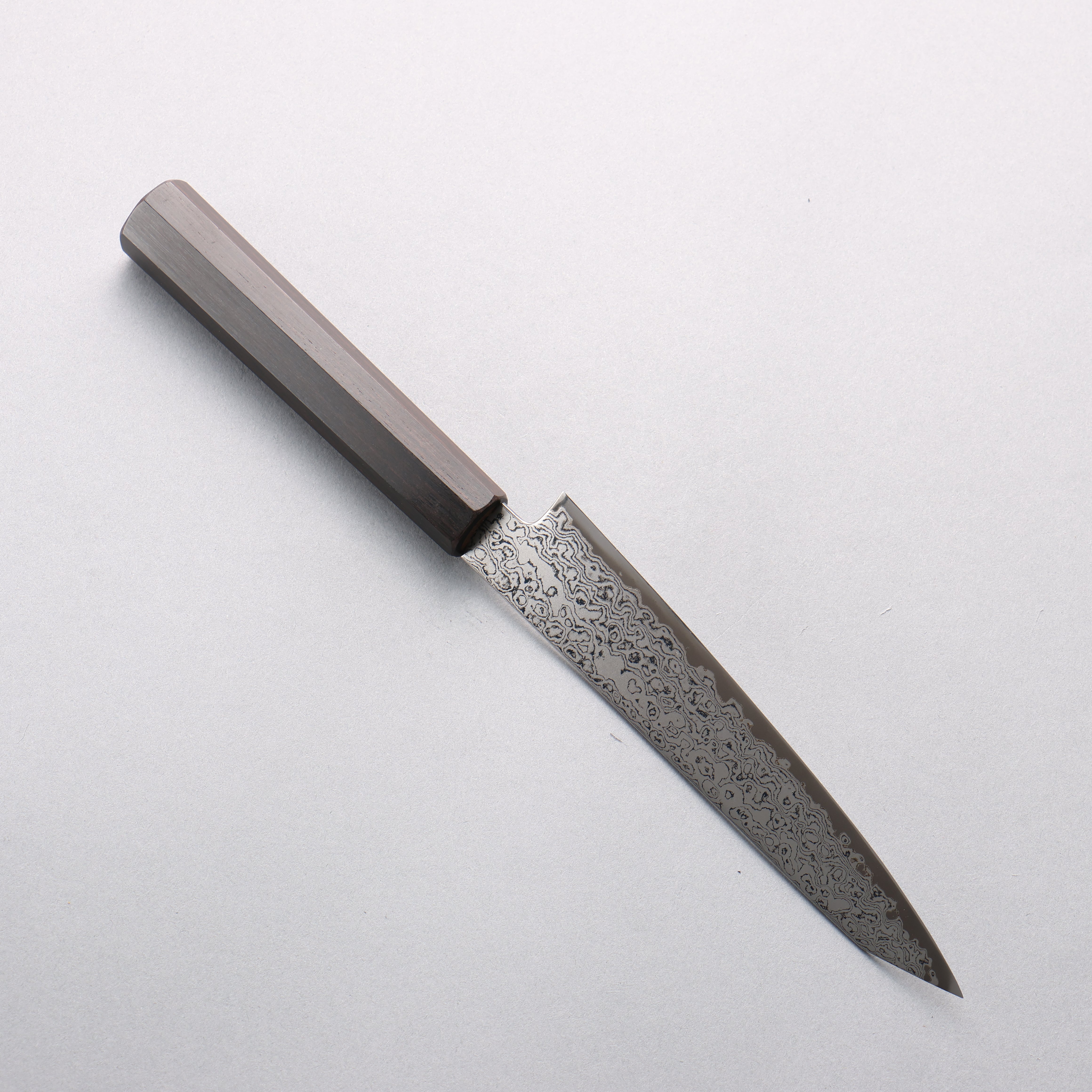 Seisuke VG10 Damascus Kiritsuke Petty-Utility 150mm Ebony Wood Handle - Japanny - Best Japanese Knife