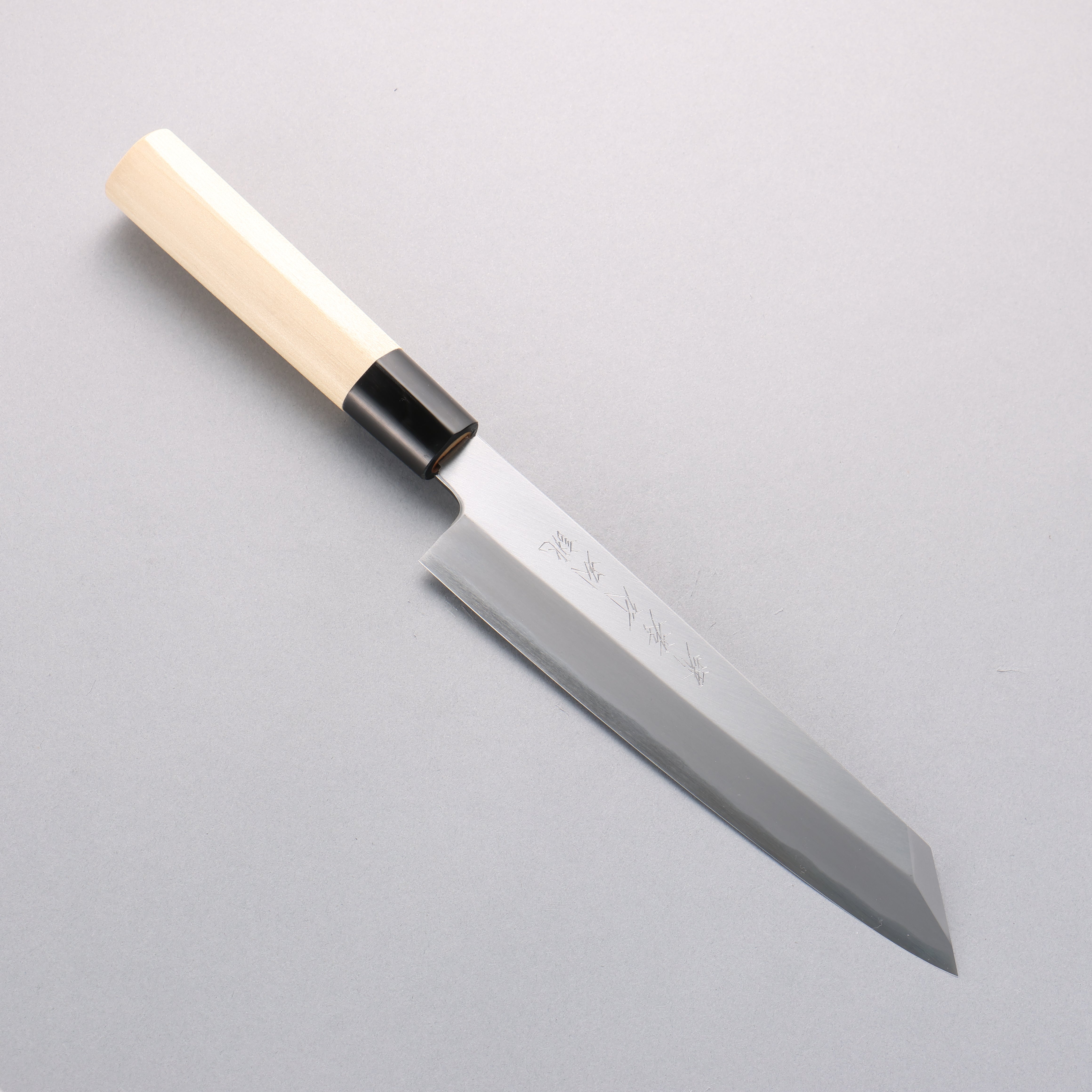 Sakai Takayuki Tokujyo White Steel No.2 Kiritsuke Gyuto 210mm Magnolia Handle - Japanny - Best Japanese Knife