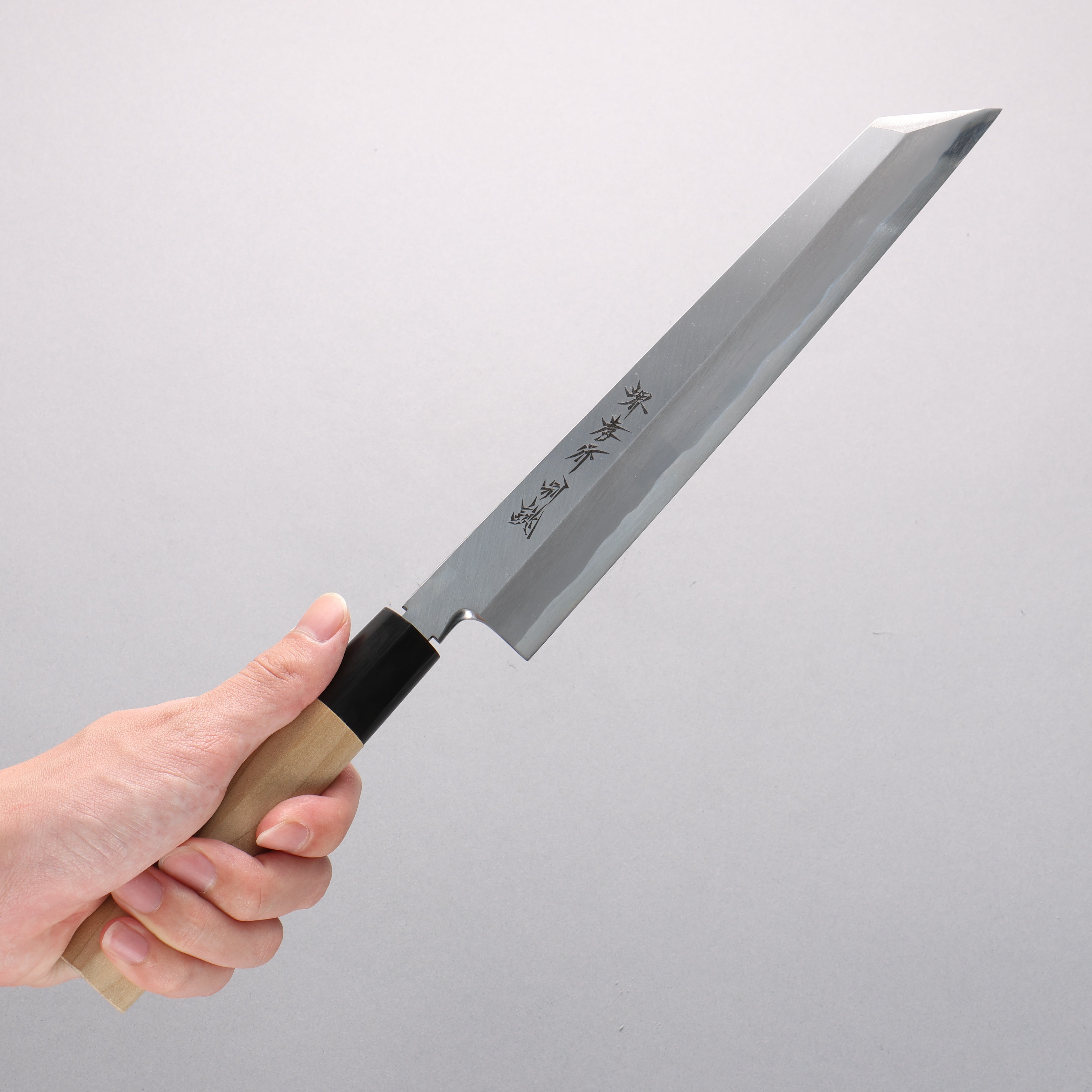 Sakai Takayuki Tokujyo White Steel No.2 Kiritsuke 240mm Magnolia Handle - Japanny - Best Japanese Knife