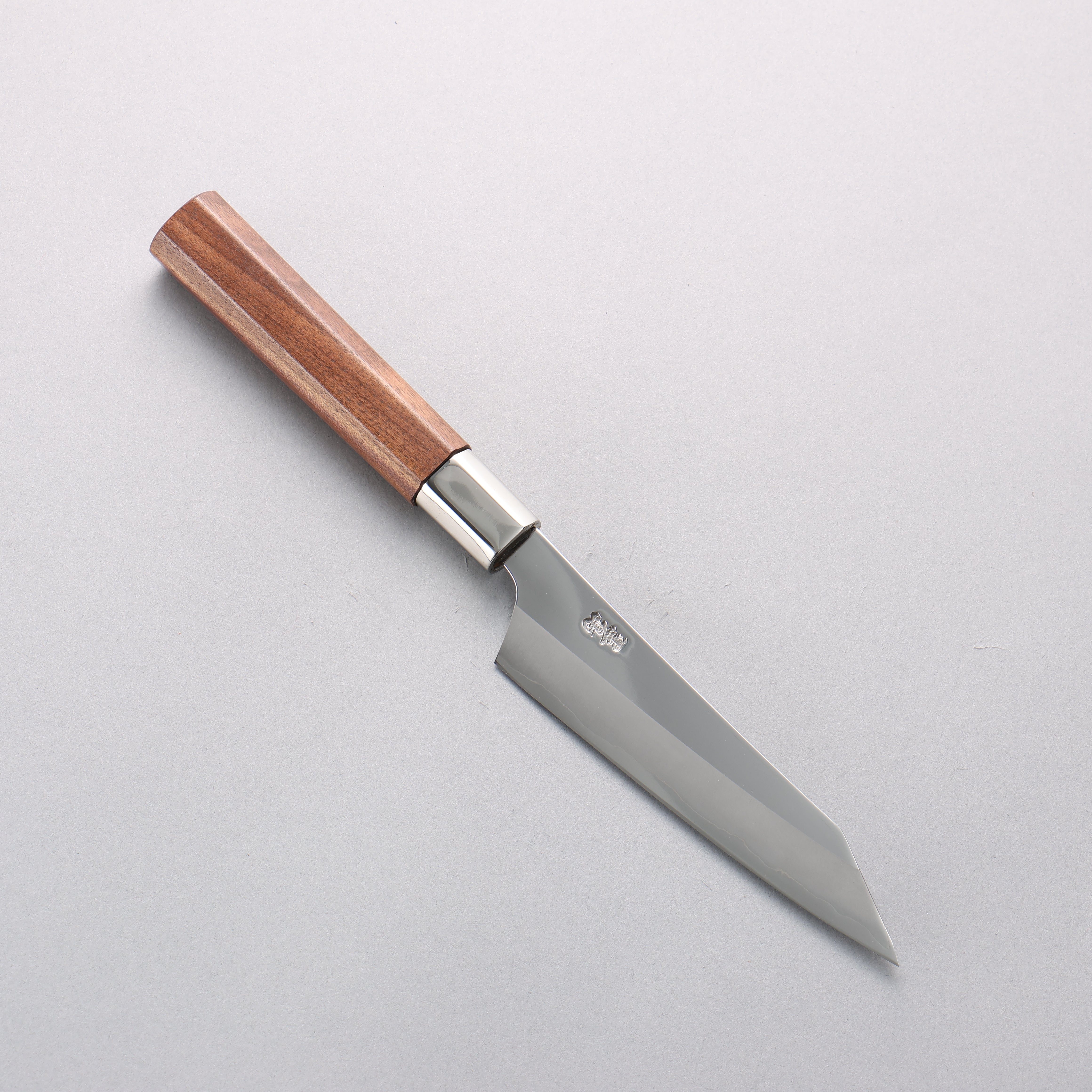 Kurotori Silver Steel No.3 Migaki Finished Kiritsuke Petty-Utility 130mm Walnut Handle - Japanny - Best Japanese Knife