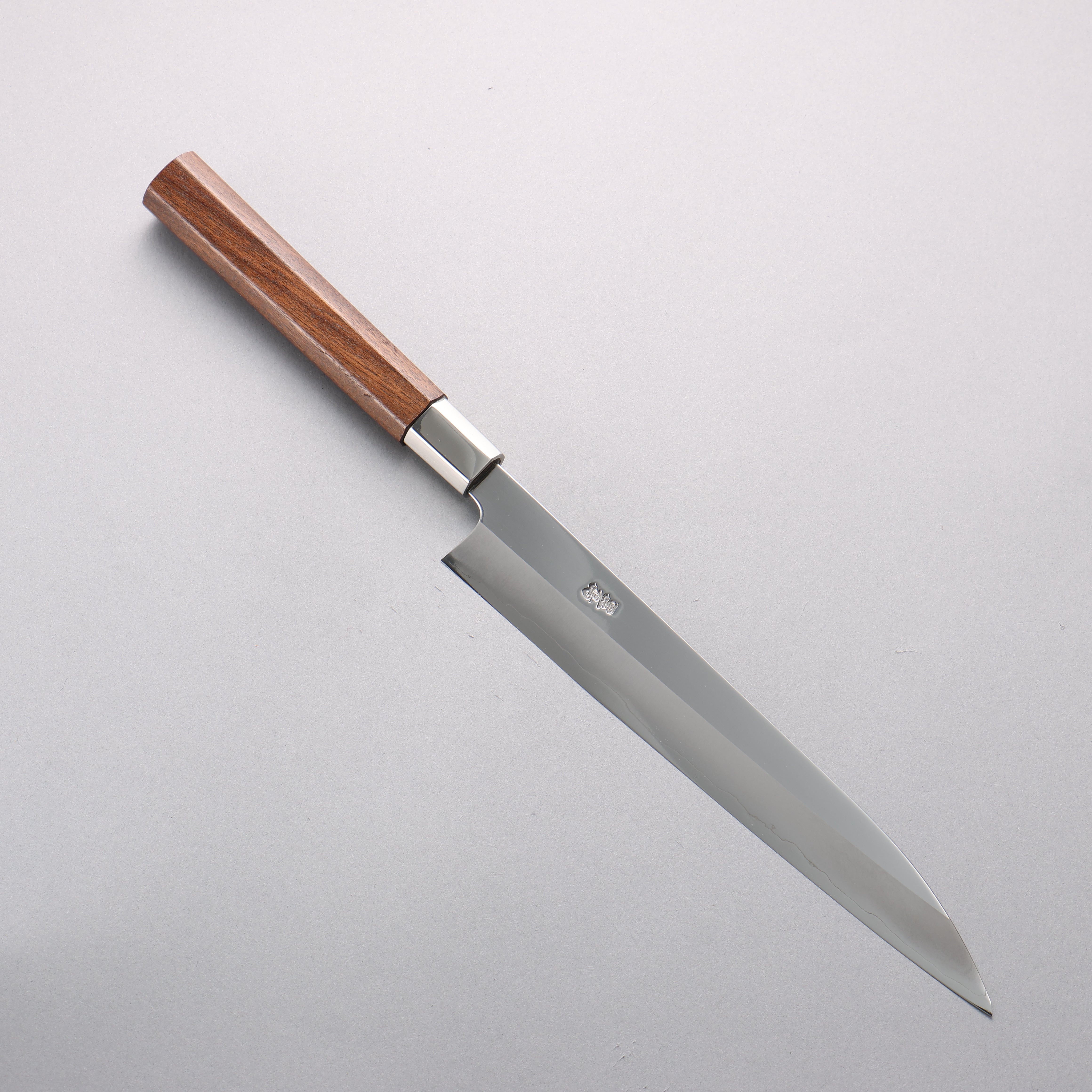 Kurotori Silver Steel No.3 Migaki Finished Sujihiki 225mm Walnut Handle - Japanny - Best Japanese Knife