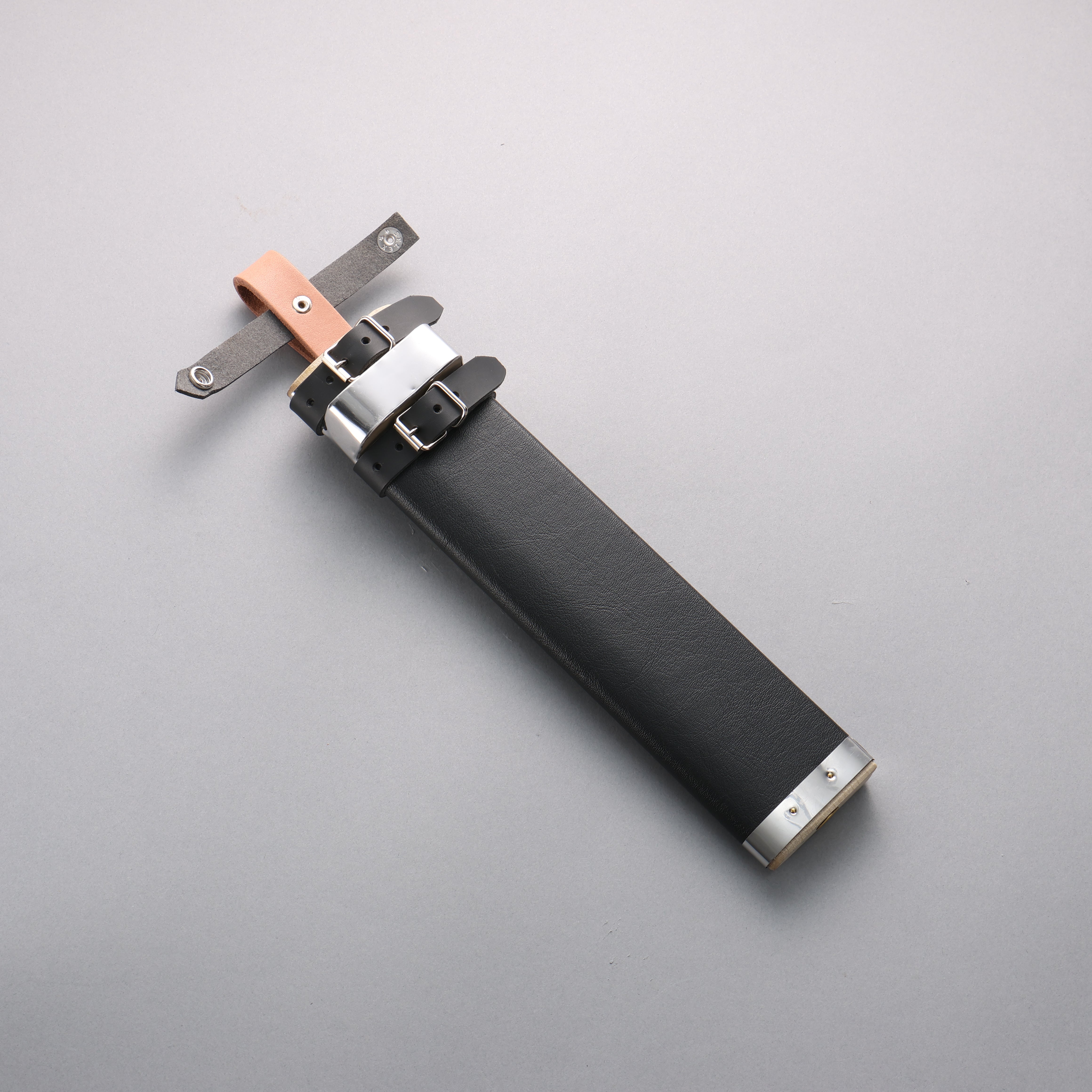 Kurotori White Steel No.1 Damascus Sword Machete Natural wood Handle with Sheath 240mm - Japanny - Best Japanese Knife