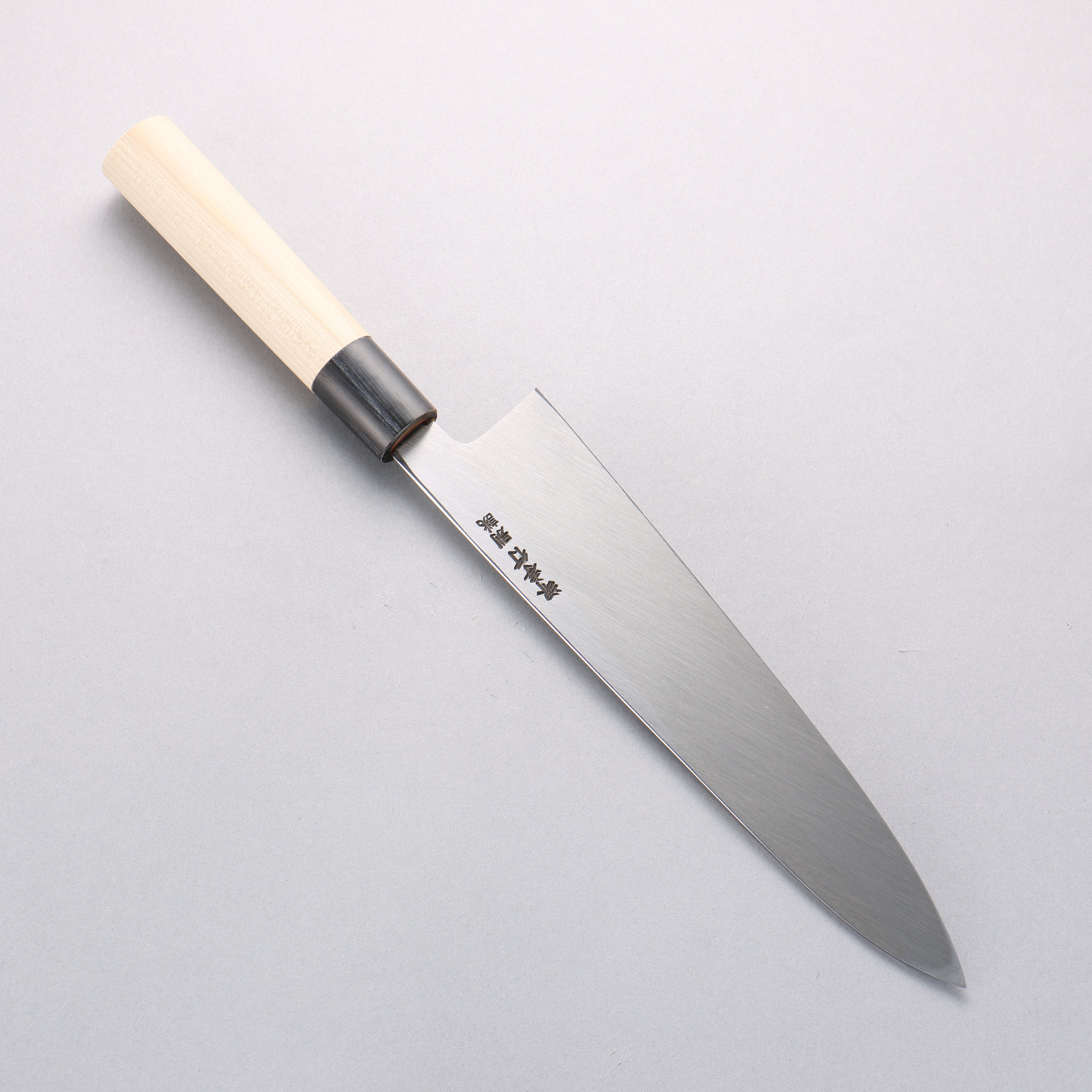 Sakai Takayuki Tokujyo White Steel No.2 Gyuto 240mm Magnolia Handle - Japanny - Best Japanese Knife