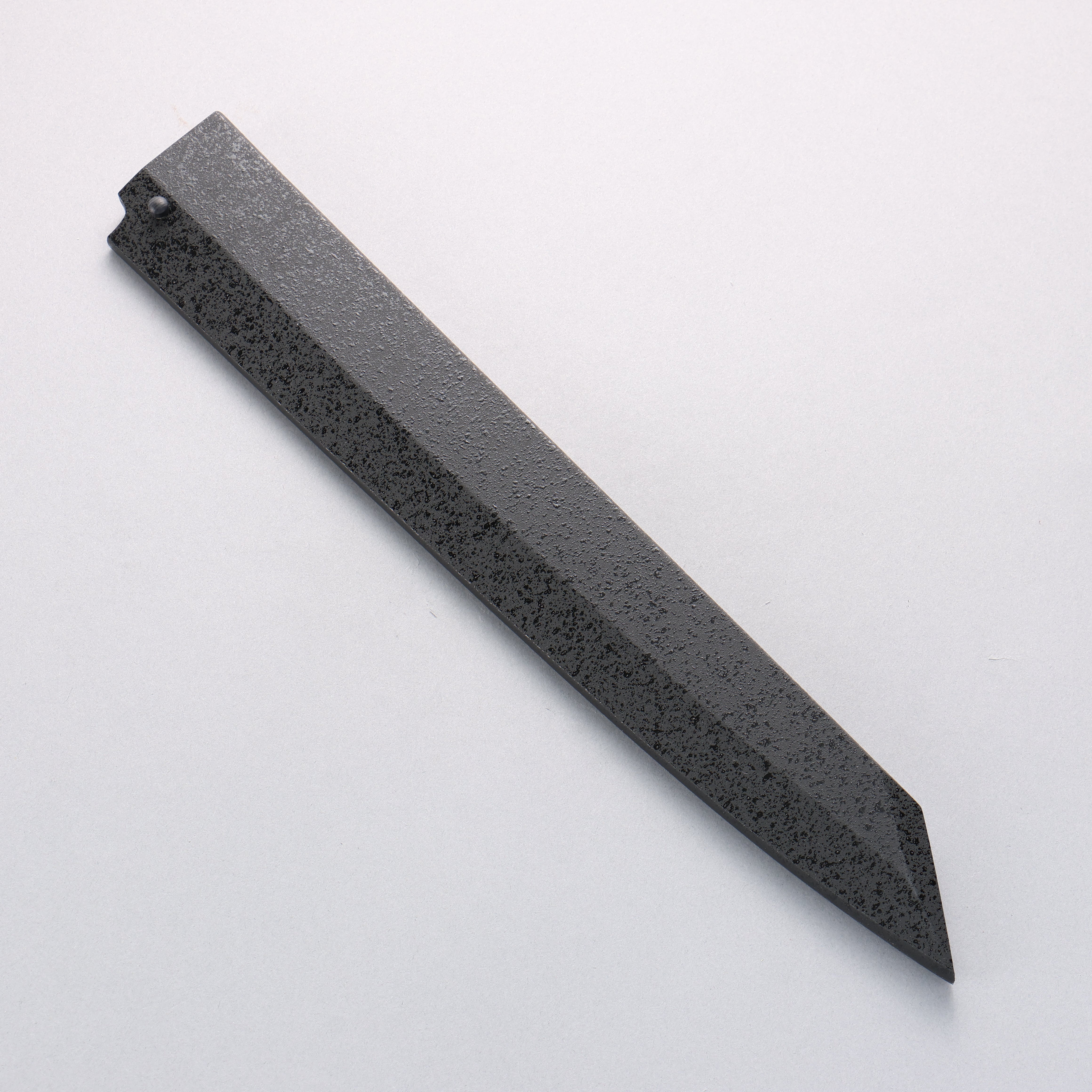 Sakai Takayuki Hien Blue Steel No.2 Mirrored Finish Kengata Yanagiba 300mm Ebony Wood Handle with Sheath - Japanny - Best Japanese Knife