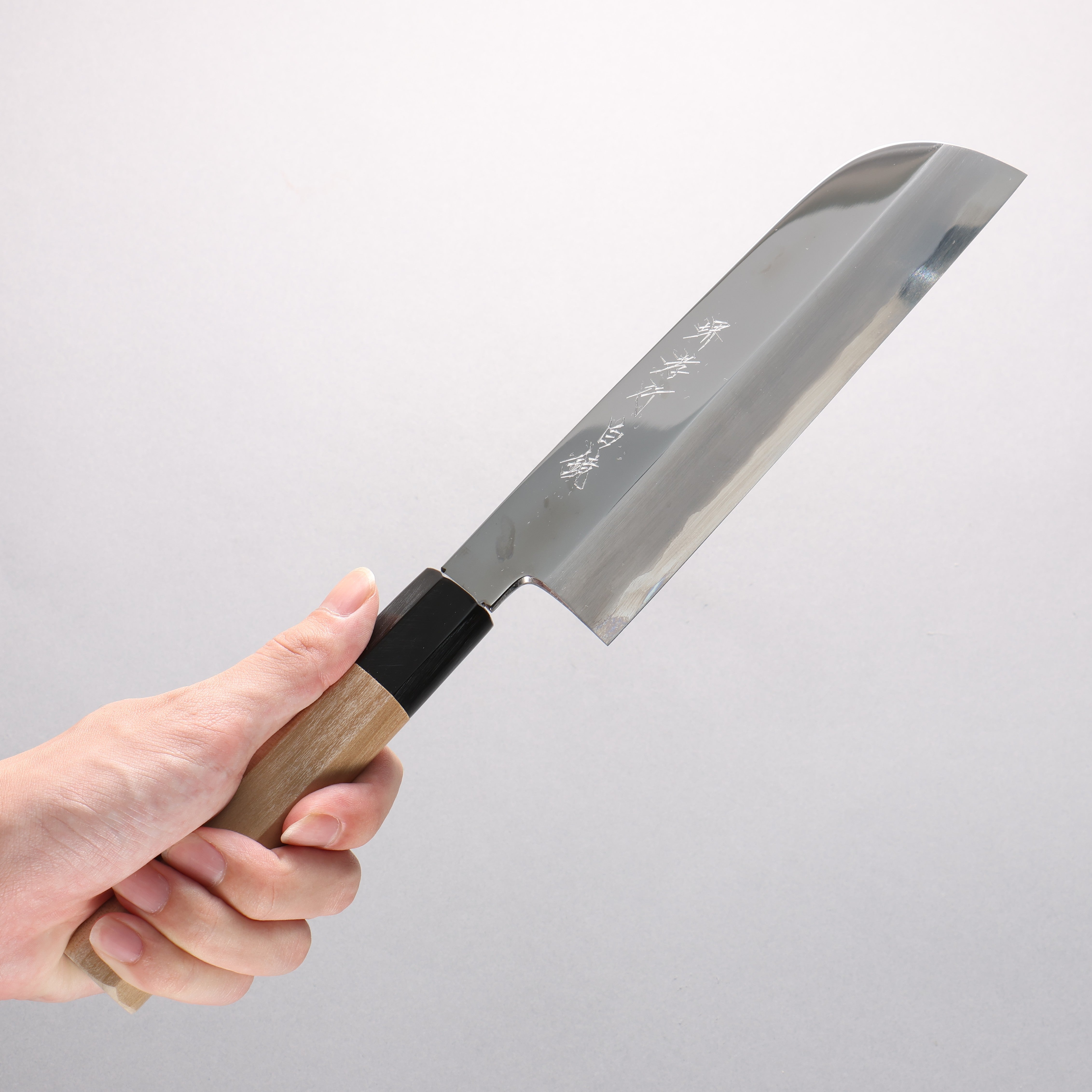 Sakai Takayuki White Steel No.2 Mirrored Finish Kamagata Usuba - Japanny - Best Japanese Knife