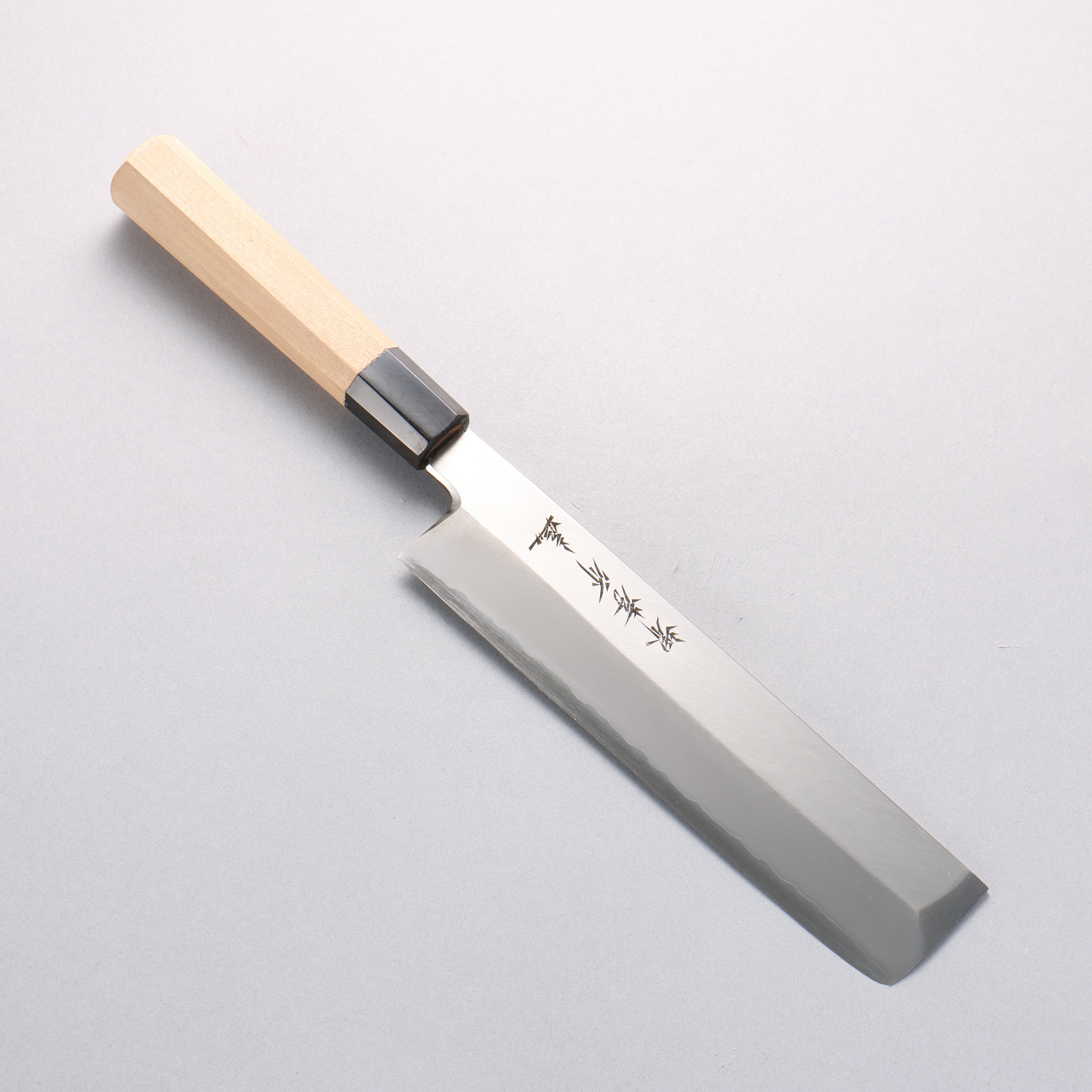 Sakai Takayuki Chef Series Silver Steel No.3 Usuba Magnolia Handle - Japanny - Best Japanese Knife