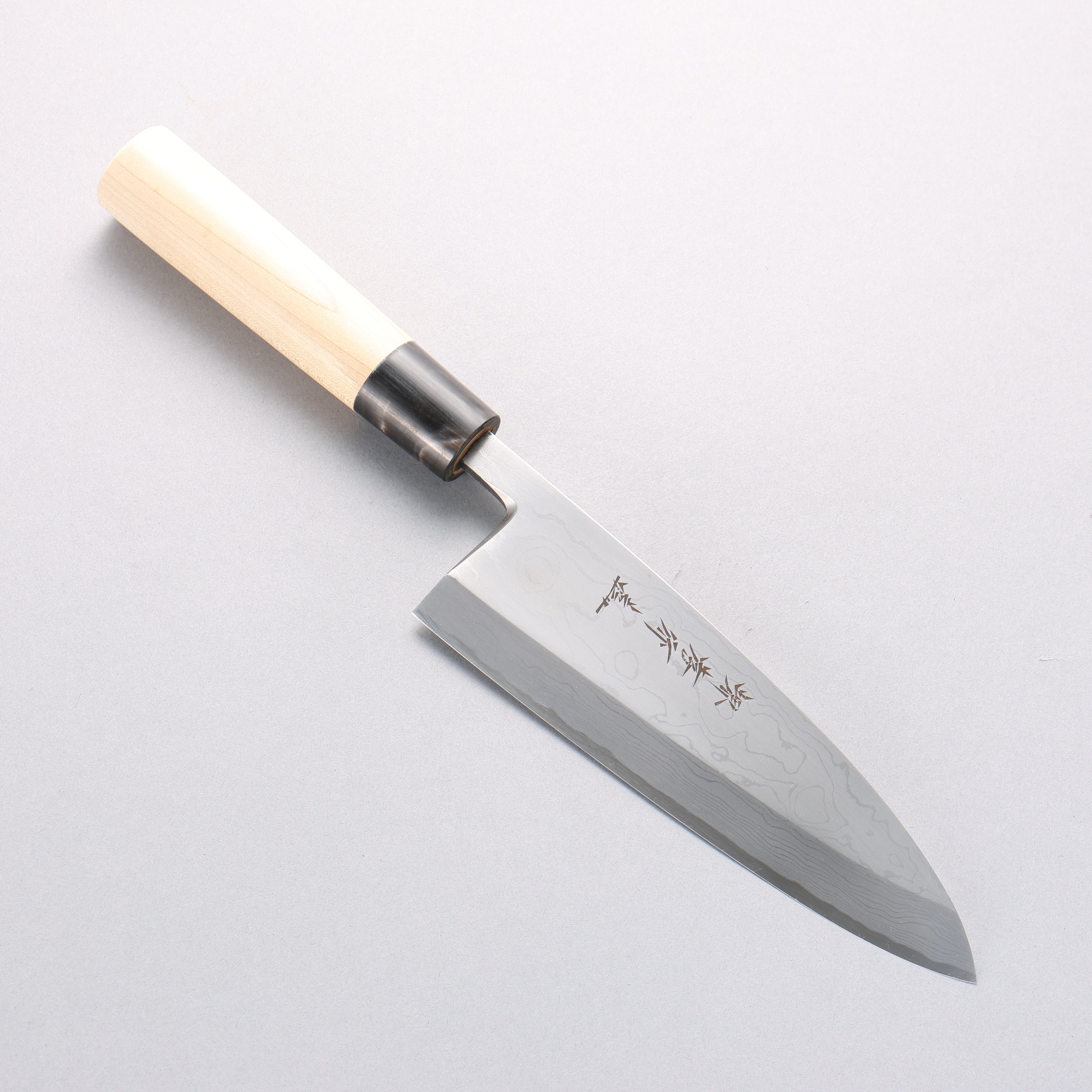 Sakai Takayuki Uzushio White Steel No.2 Deba Magnolia Handle - Japanny - Best Japanese Knife