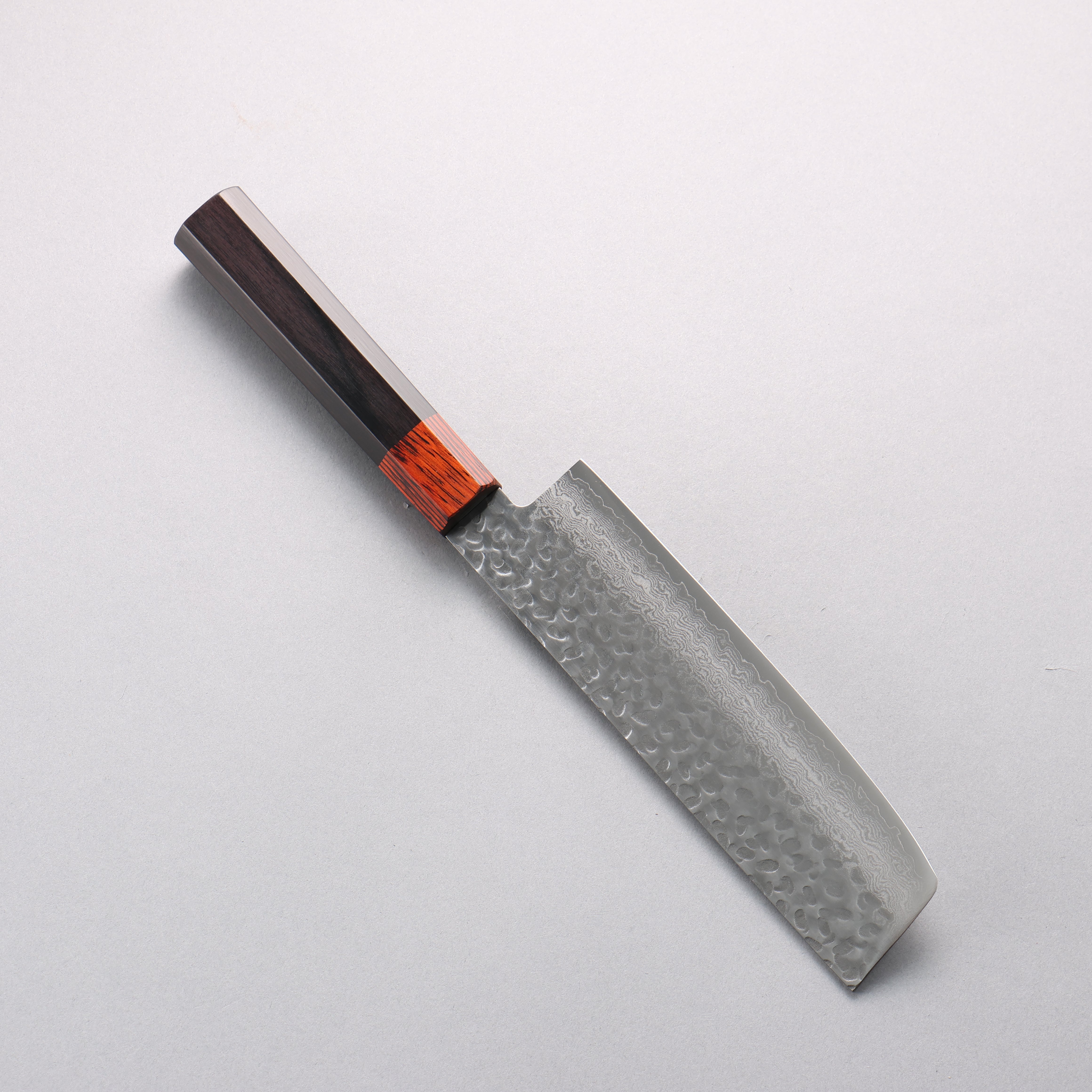 Seisuke VG10 33 Layer Hammered Damascus Usuba 160mm Black Pakka wood Handle - Japanny - Best Japanese Knife