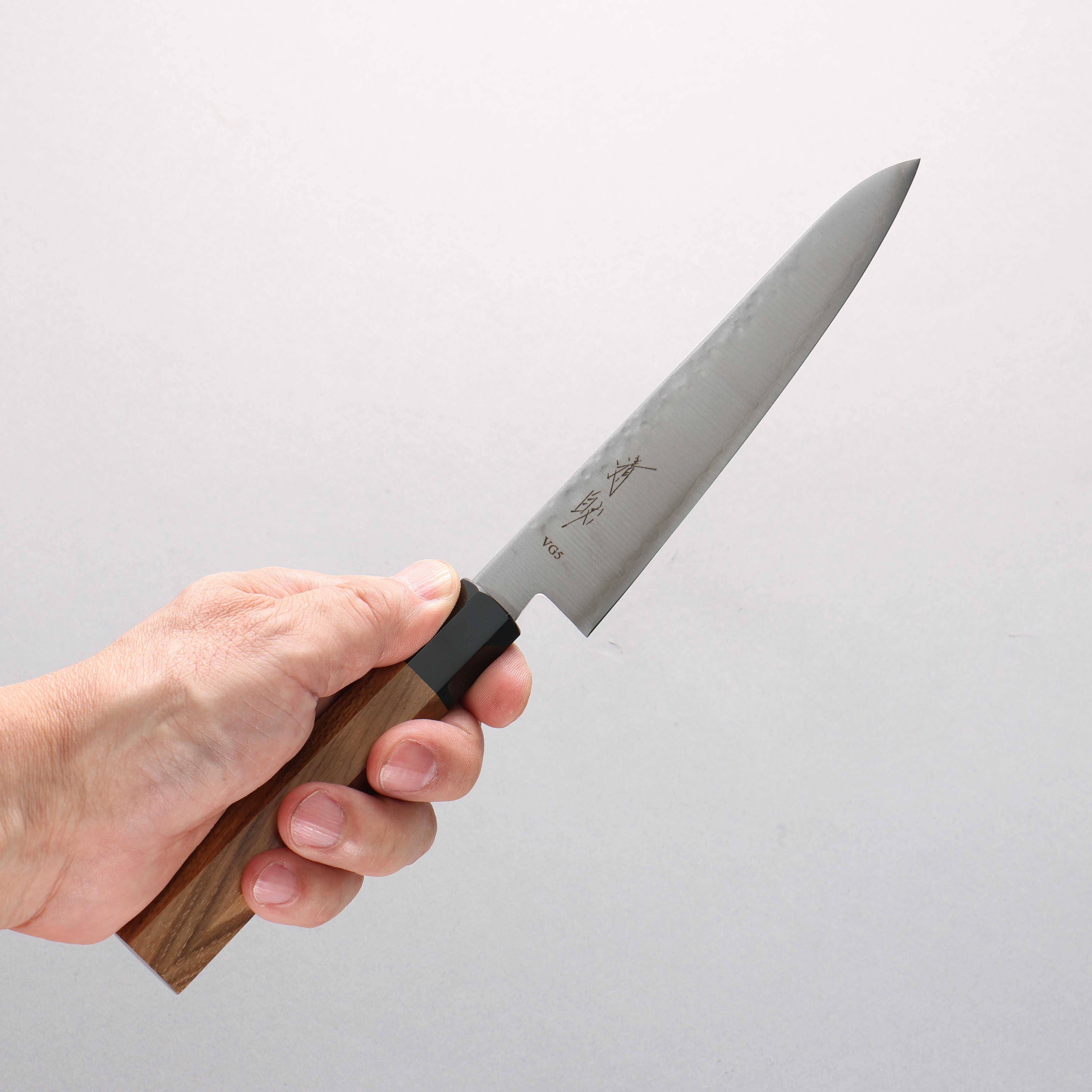Seisuke VG5 Petty-Utility 150mm Keyaki (Japanese Elm) Handle - Japanny - Best Japanese Knife