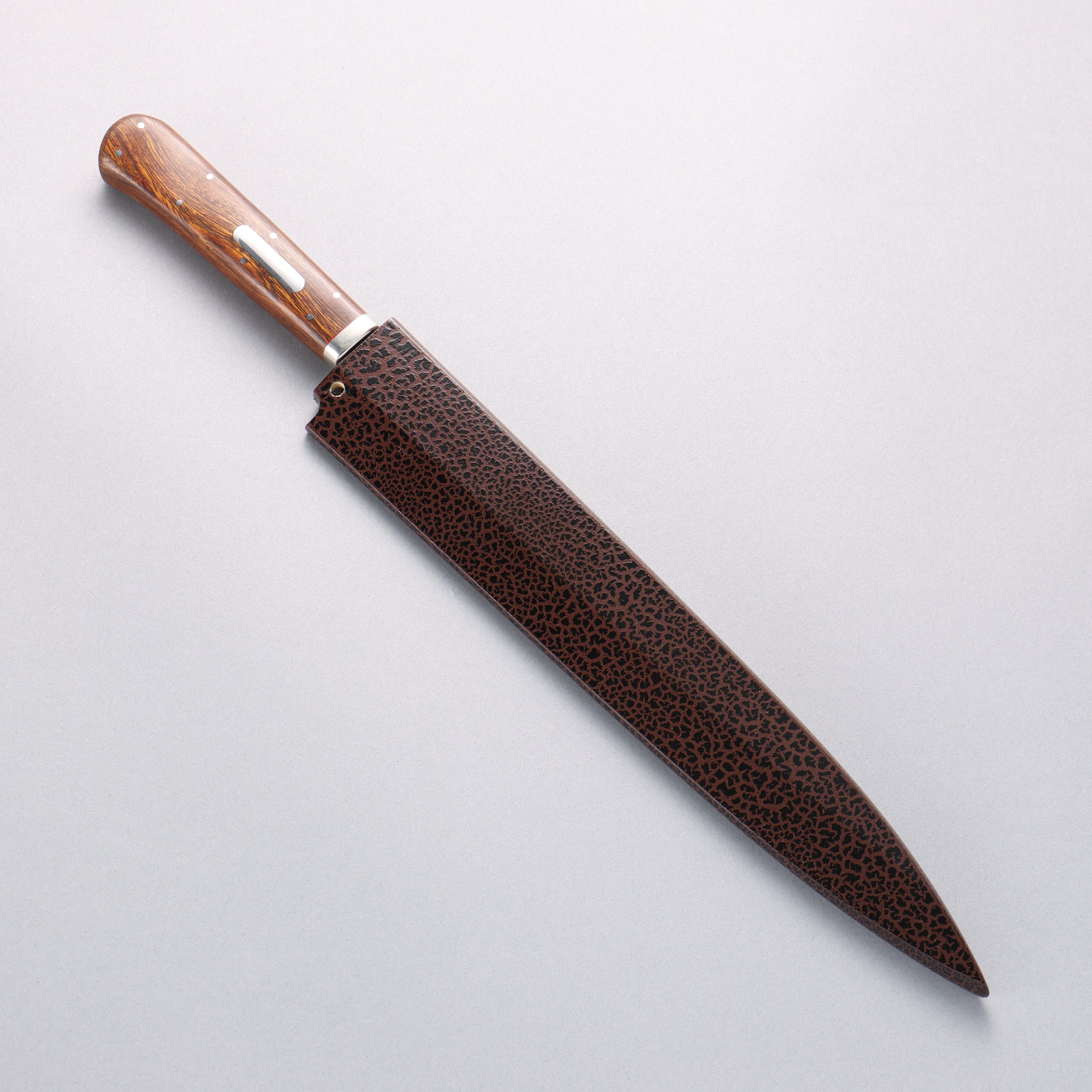 Sakai Takayuki INOX Molybdenum Yanagiba Desert Ironwood(Sugihara model) Handle - Japanny - Best Japanese Knife