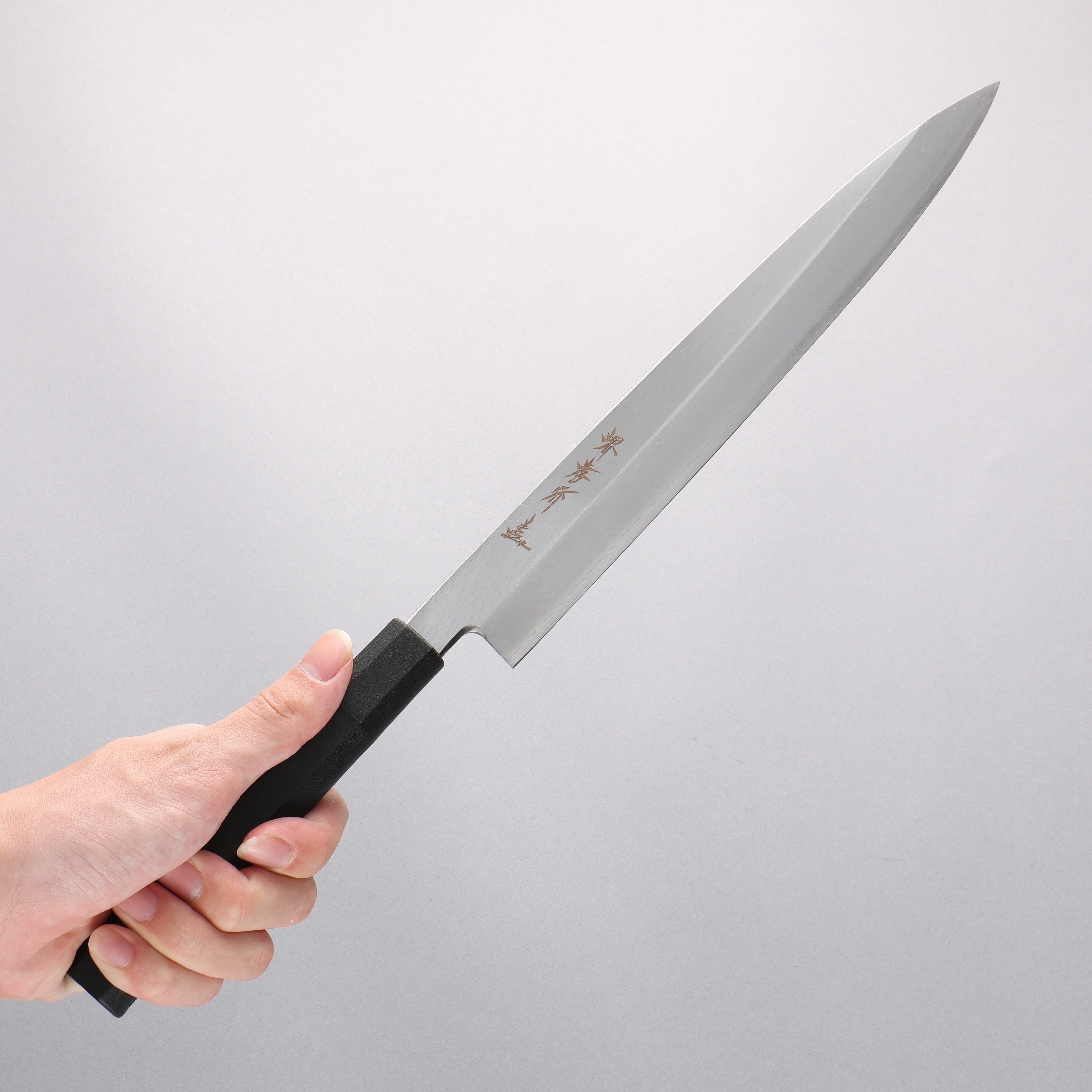 Sakai Takayuki Molybdenum Yanagiba Black PC(Plastic) Handle - Japanny - Best Japanese Knife