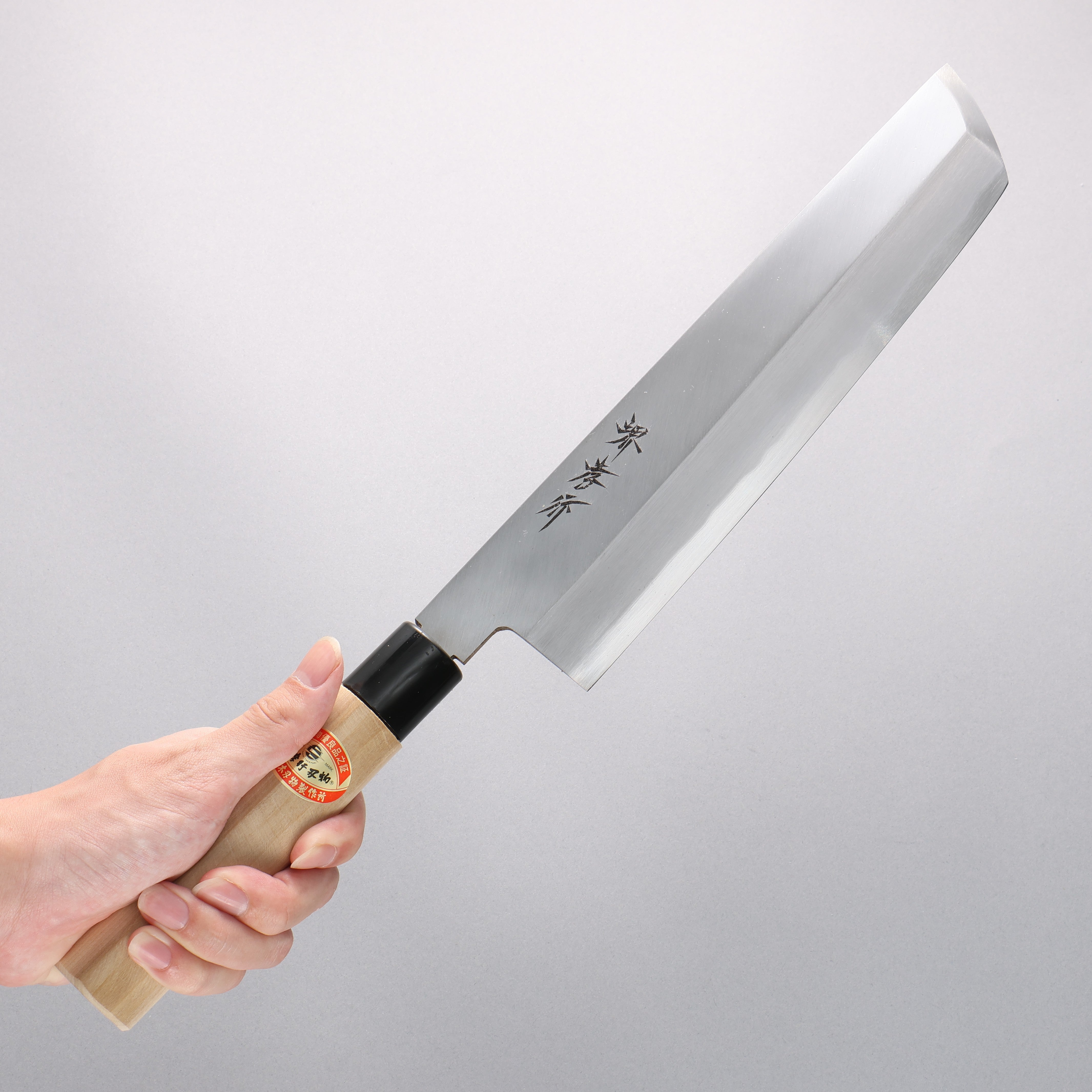 Sakai Takayuki Kasumitogi White Steel Hamokiri 270mm Magnolia Handle - Japanny - Best Japanese Knife