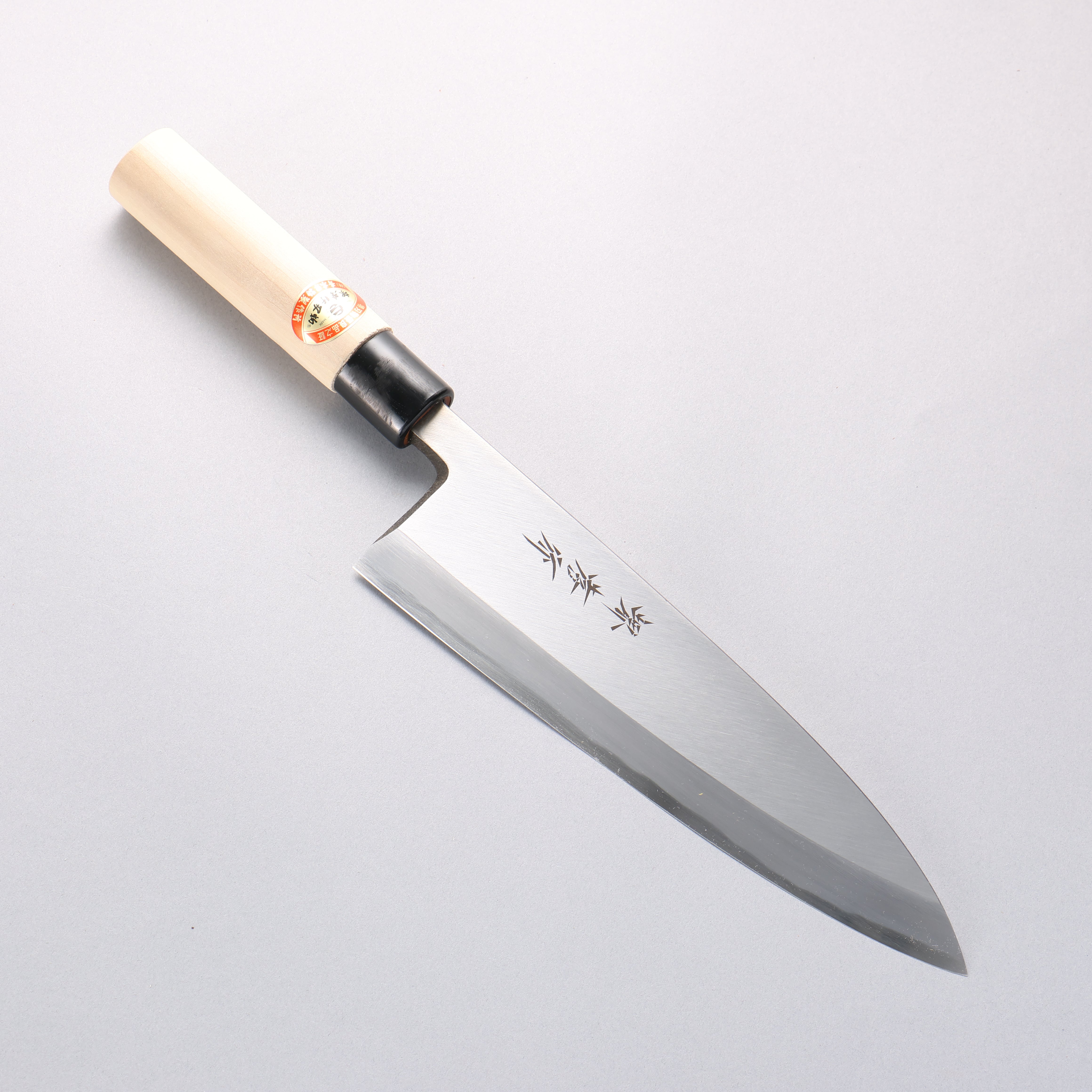 Sakai Takayuki Kasumitogi White Steel Deba 240mm Magnolia Handle - Japanny - Best Japanese Knife