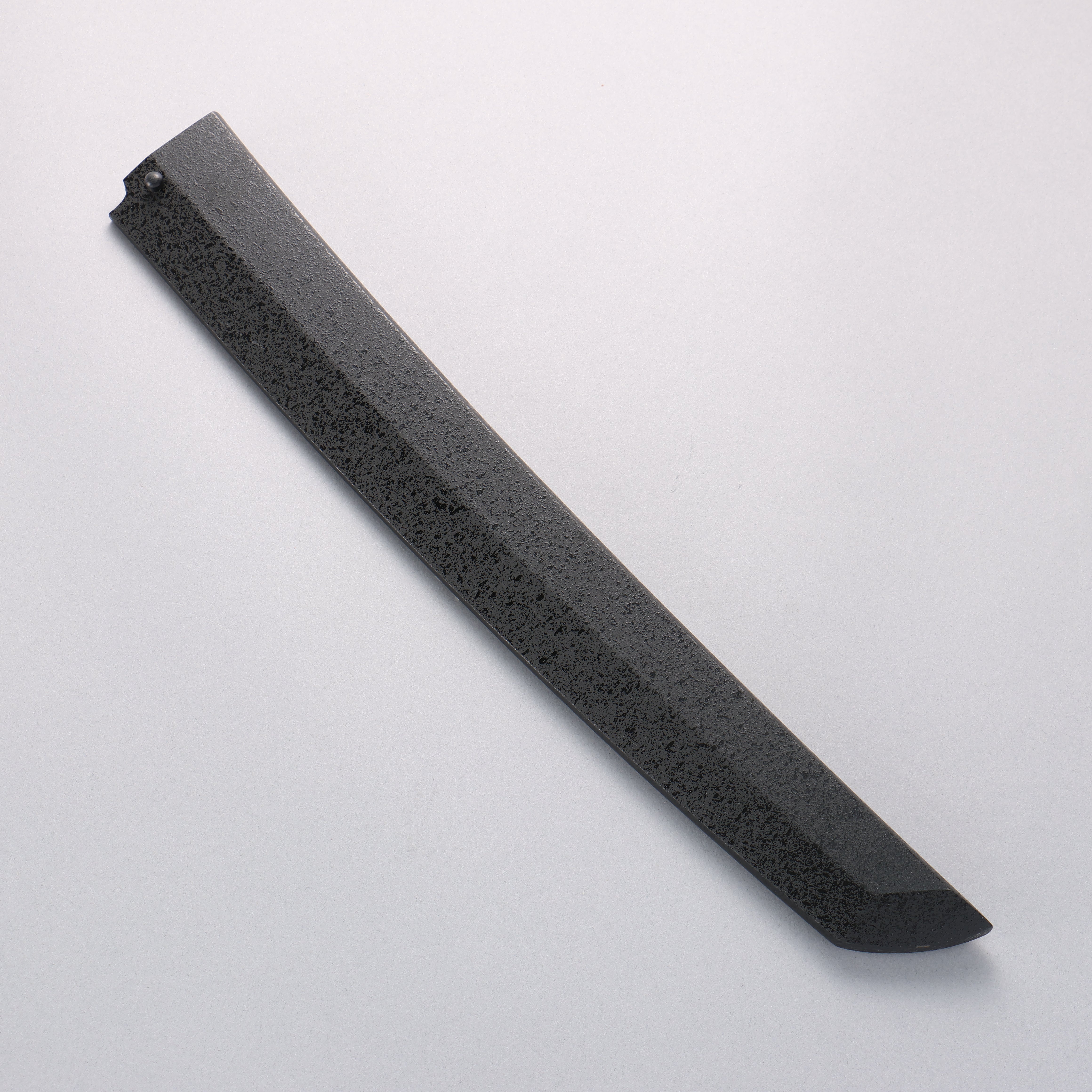 Sakai Takayuki Zangetsu Enten Silver Steel No.3 Damascus Sakimaru Yanagiba 330mm Wenge with Double Water Buffalo Ring Handle with Sheath - Japanny - Best Japanese Knife