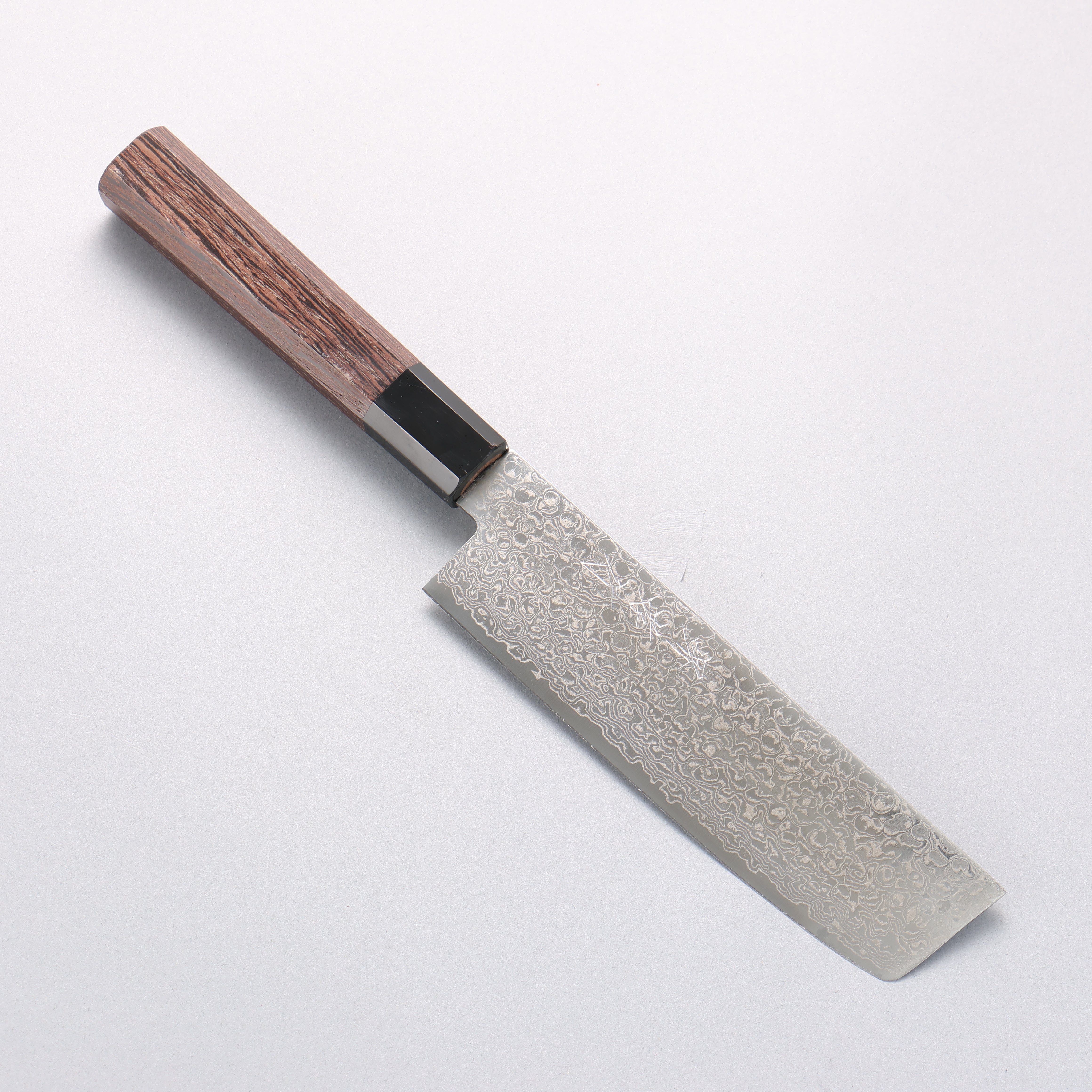 Sakai Takayuki Galaxy ZA-18 Damascus Nakiri 165mm Wenge Handle - Japanny - Best Japanese Knife