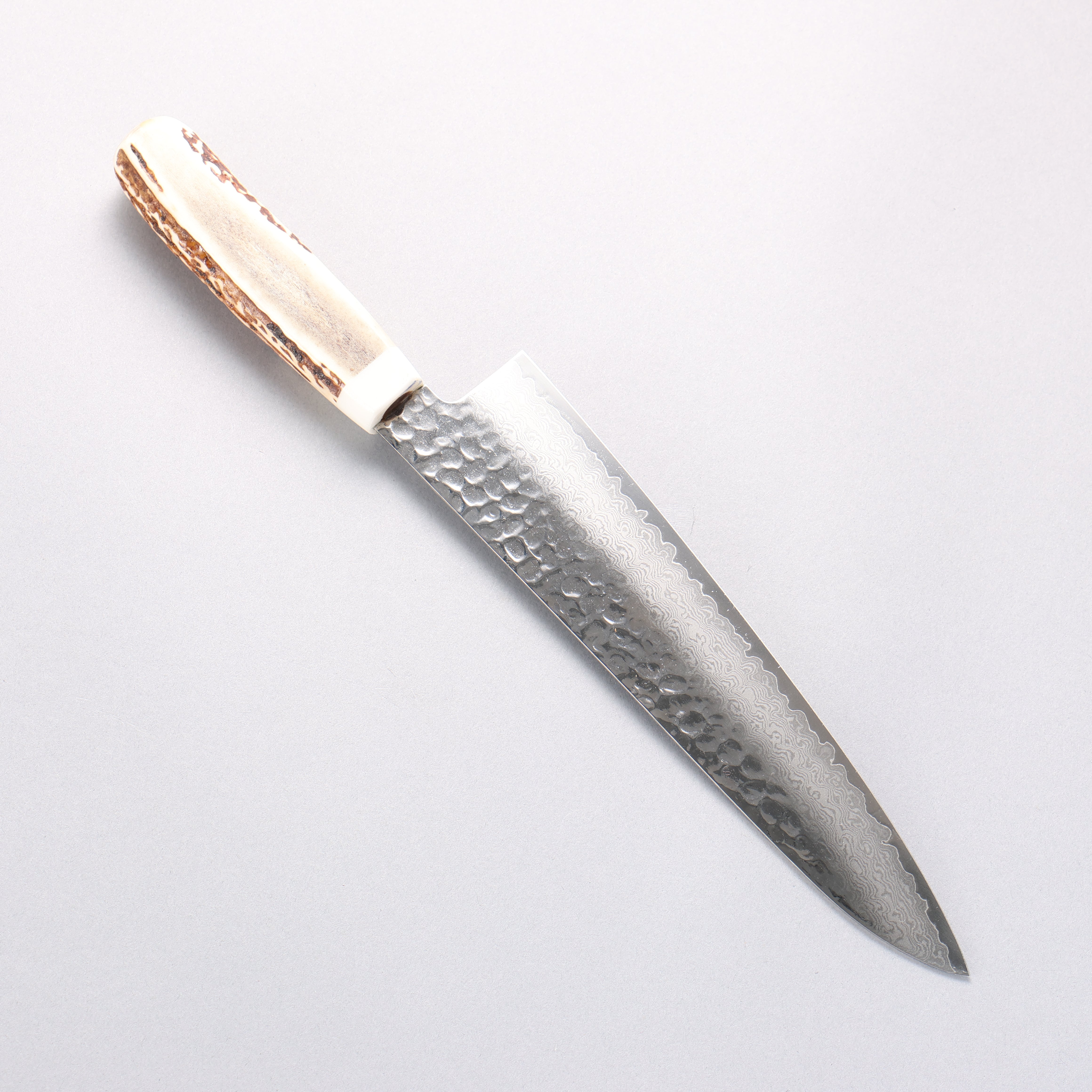 Sakai Takayuki VG10 33 Layer Damascus Gyuto 210mm Cow Bone Handle with Sheath - Japanny - Best Japanese Knife