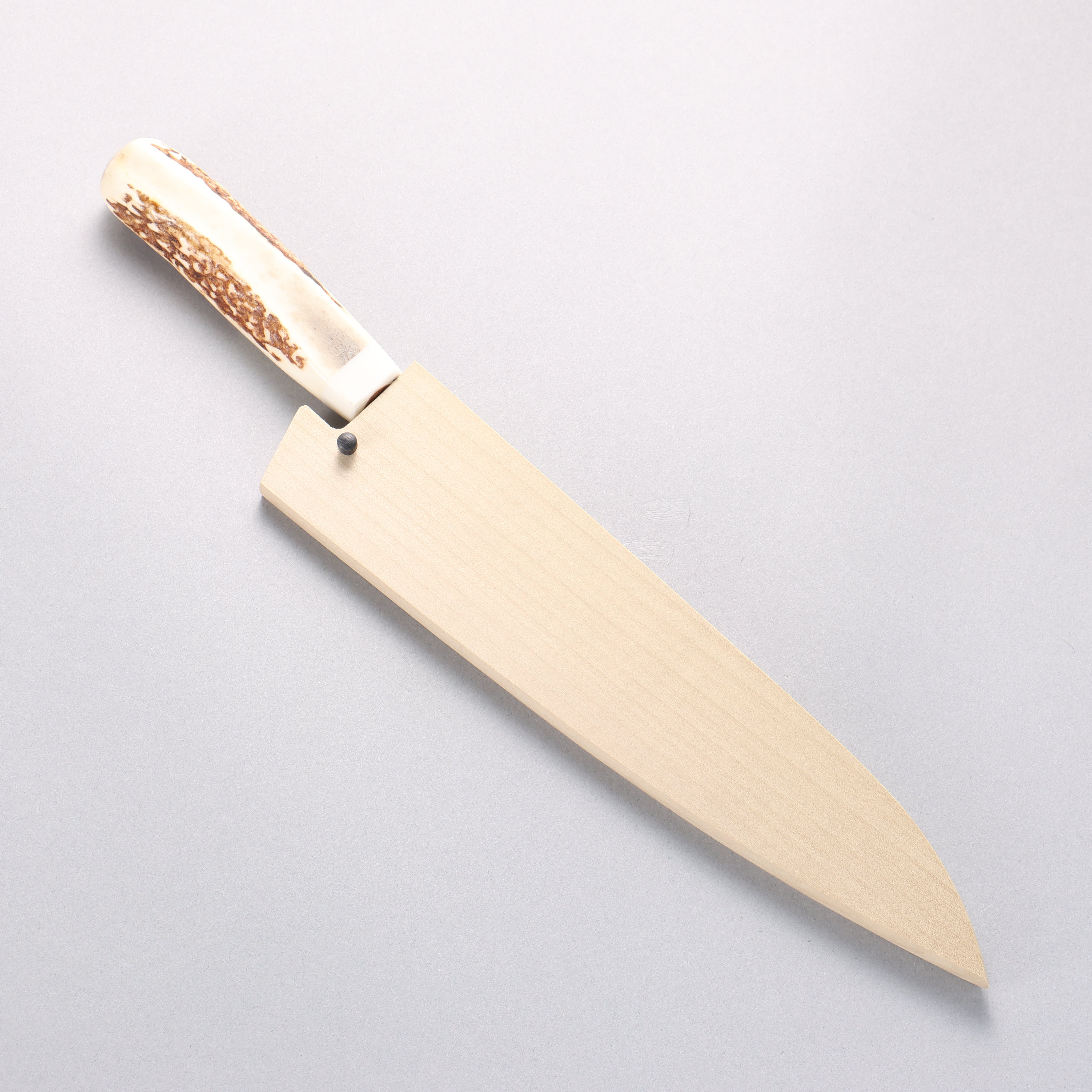 Sakai Takayuki VG10 33 Layer Damascus Gyuto 210mm Cow Bone Handle with Sheath - Japanny - Best Japanese Knife