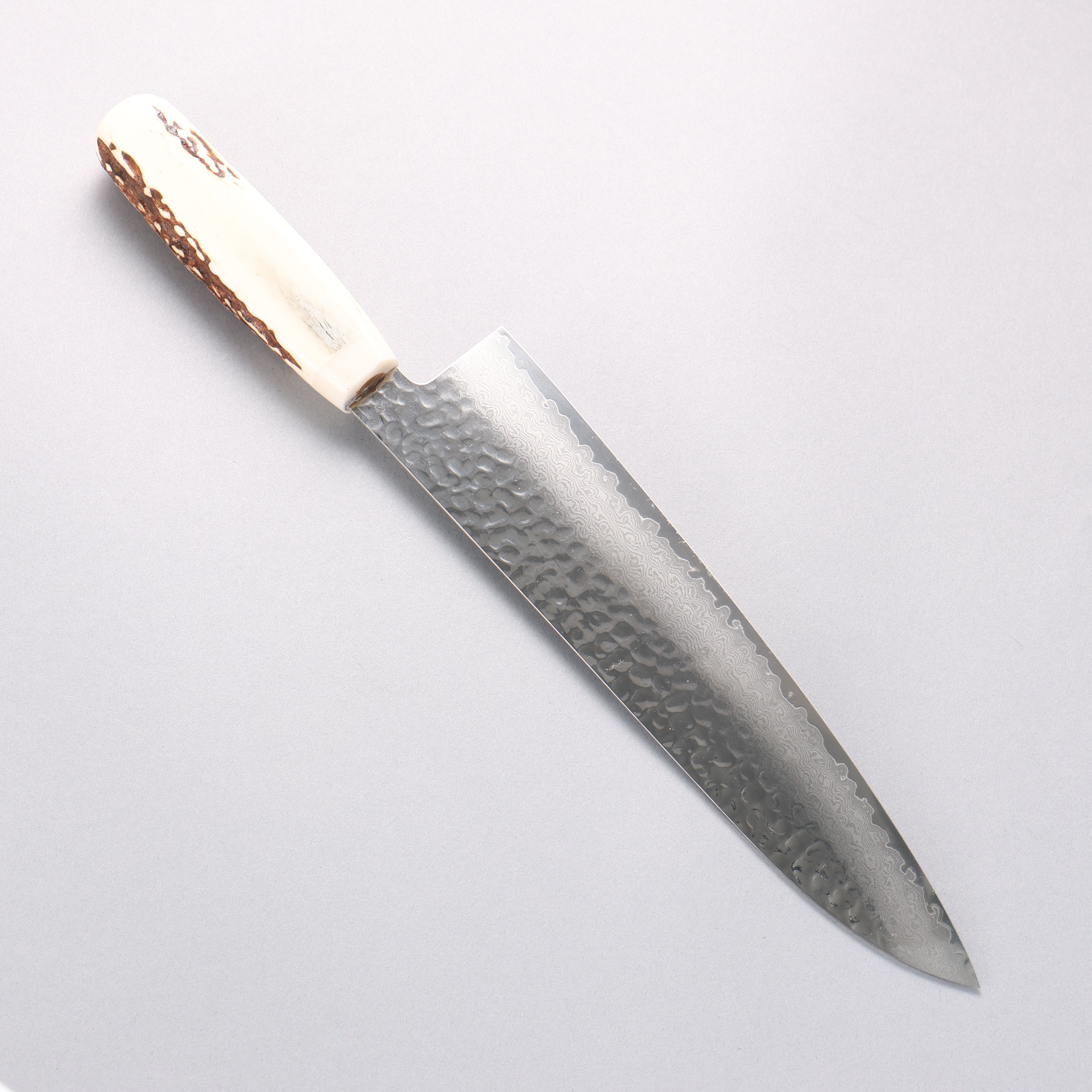 Sakai Takayuki VG10 33 Layer Damascus Gyuto 240mm Cow Bone Handle with Sheath - Japanny - Best Japanese Knife