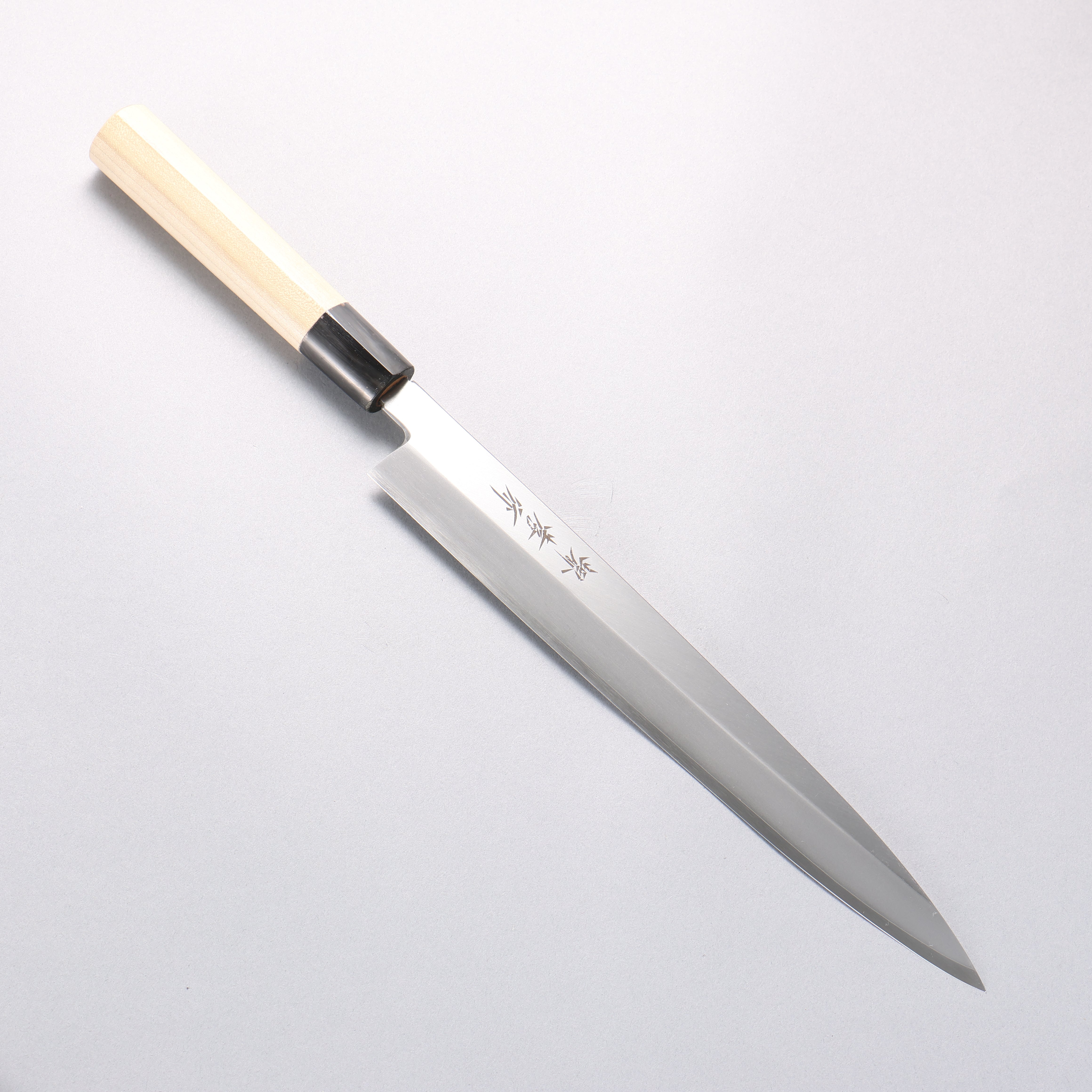 Sakai Takayuki INOX Molybdenum Yanagiba Magnolia Handle - Japanny - Best Japanese Knife