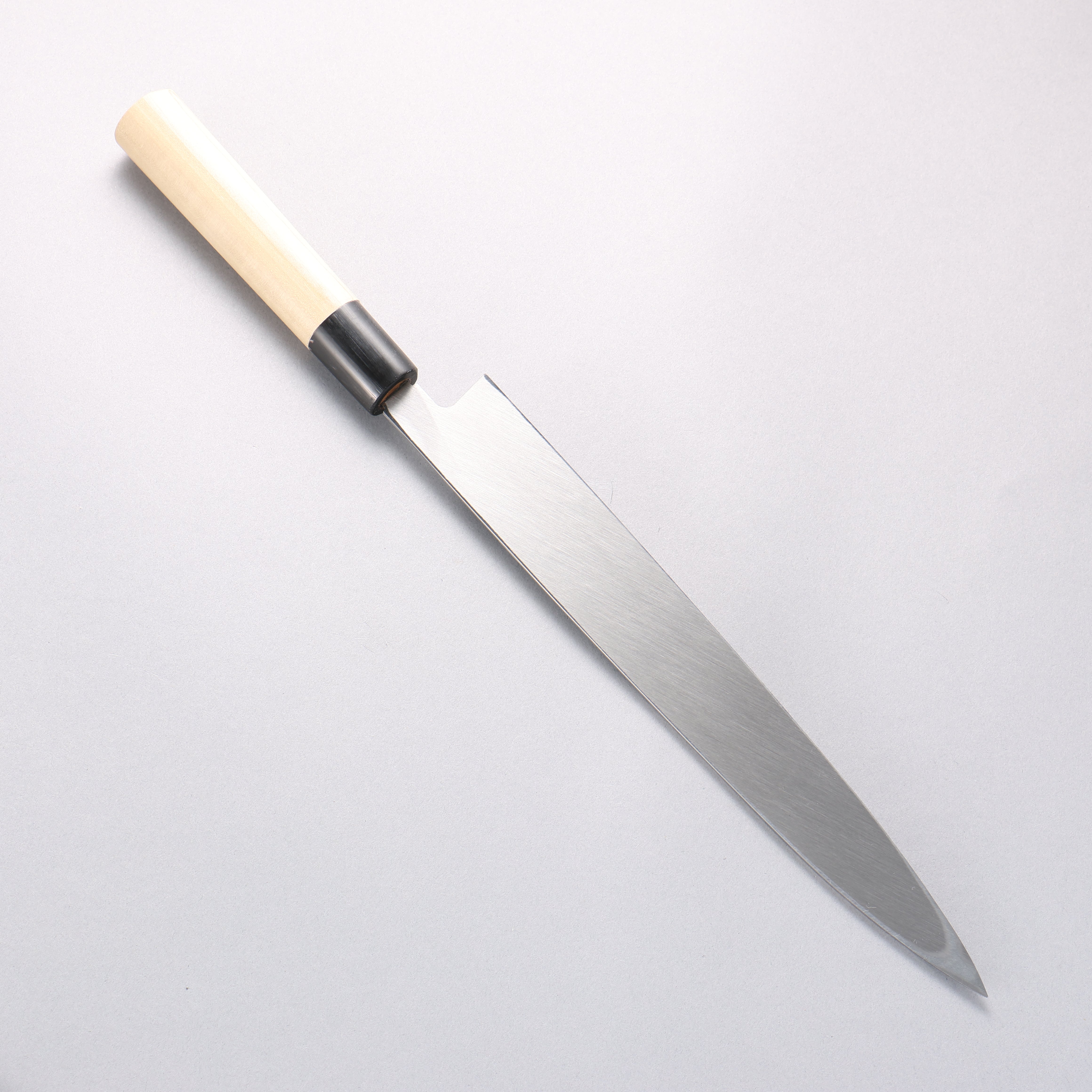 Sakai Takayuki INOX Molybdenum Yanagiba Magnolia Handle - Japanny - Best Japanese Knife