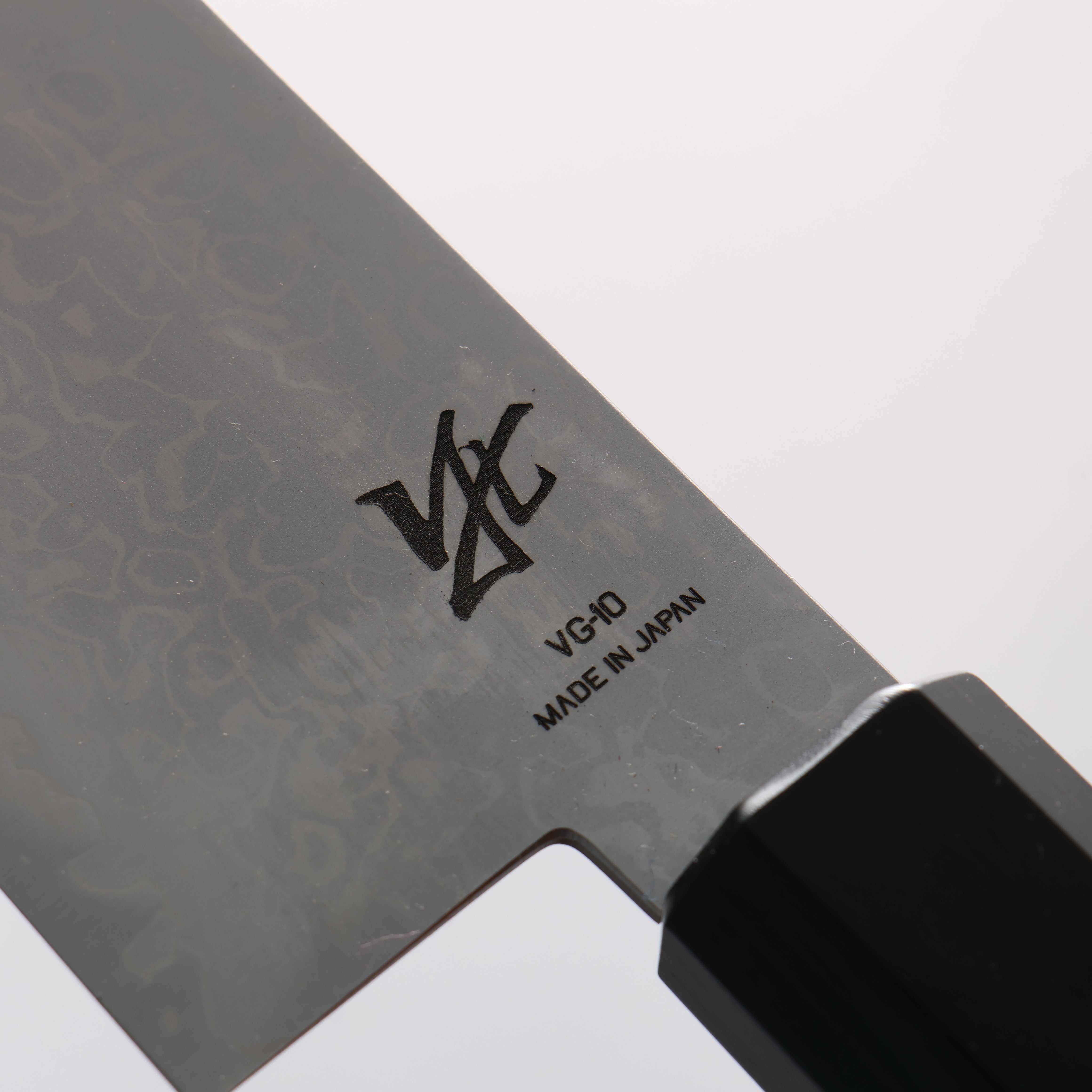 Seisuke VG10 8 Layer Damascus Kiritsuke Santoku 180mm Rosewood (Ferrule: Black Pakka Wood) Handle - Japanny - Best Japanese Knife