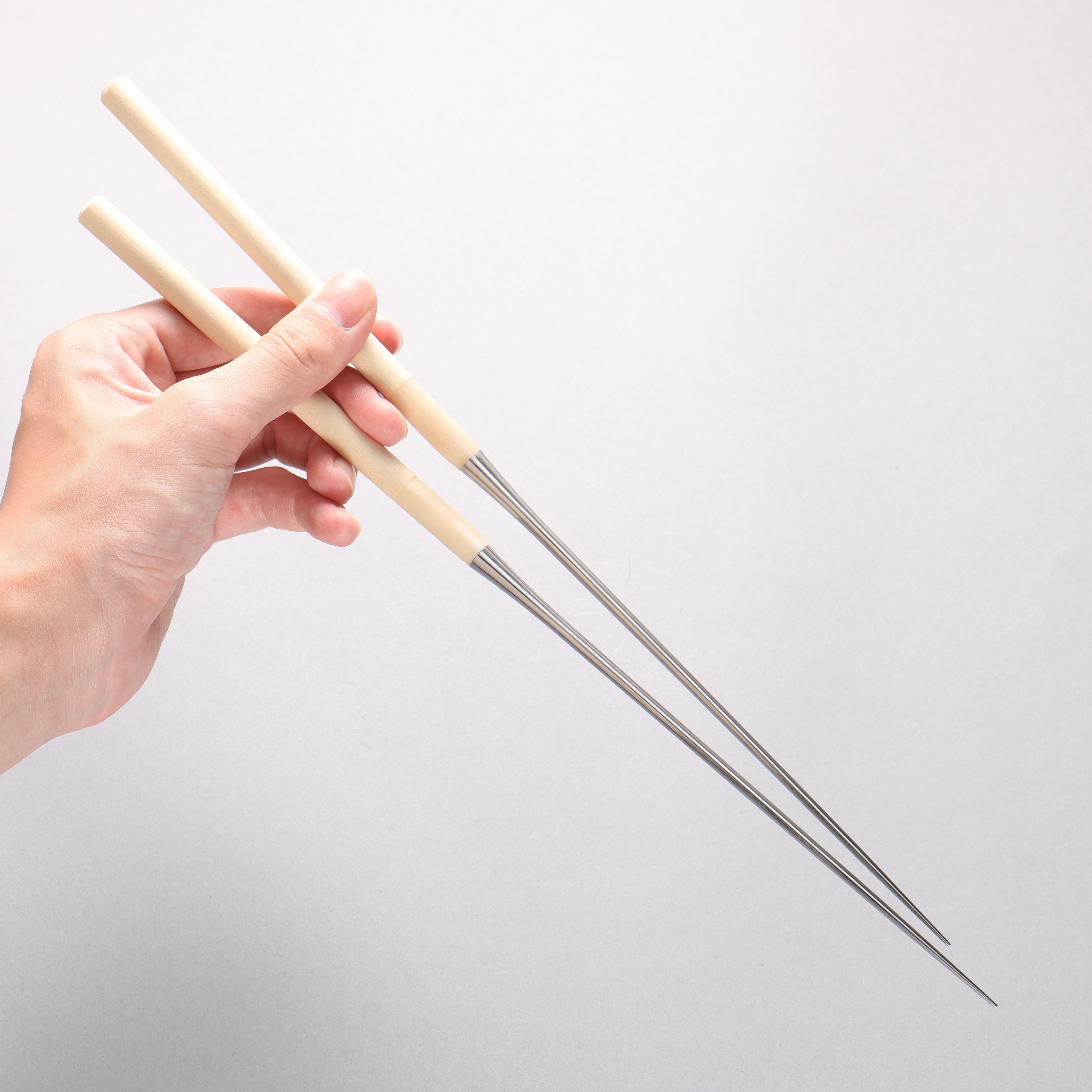 Sakai Takayuki Stainless Steel Moribashi Mahogany - Japanny - Best Japanese Knife