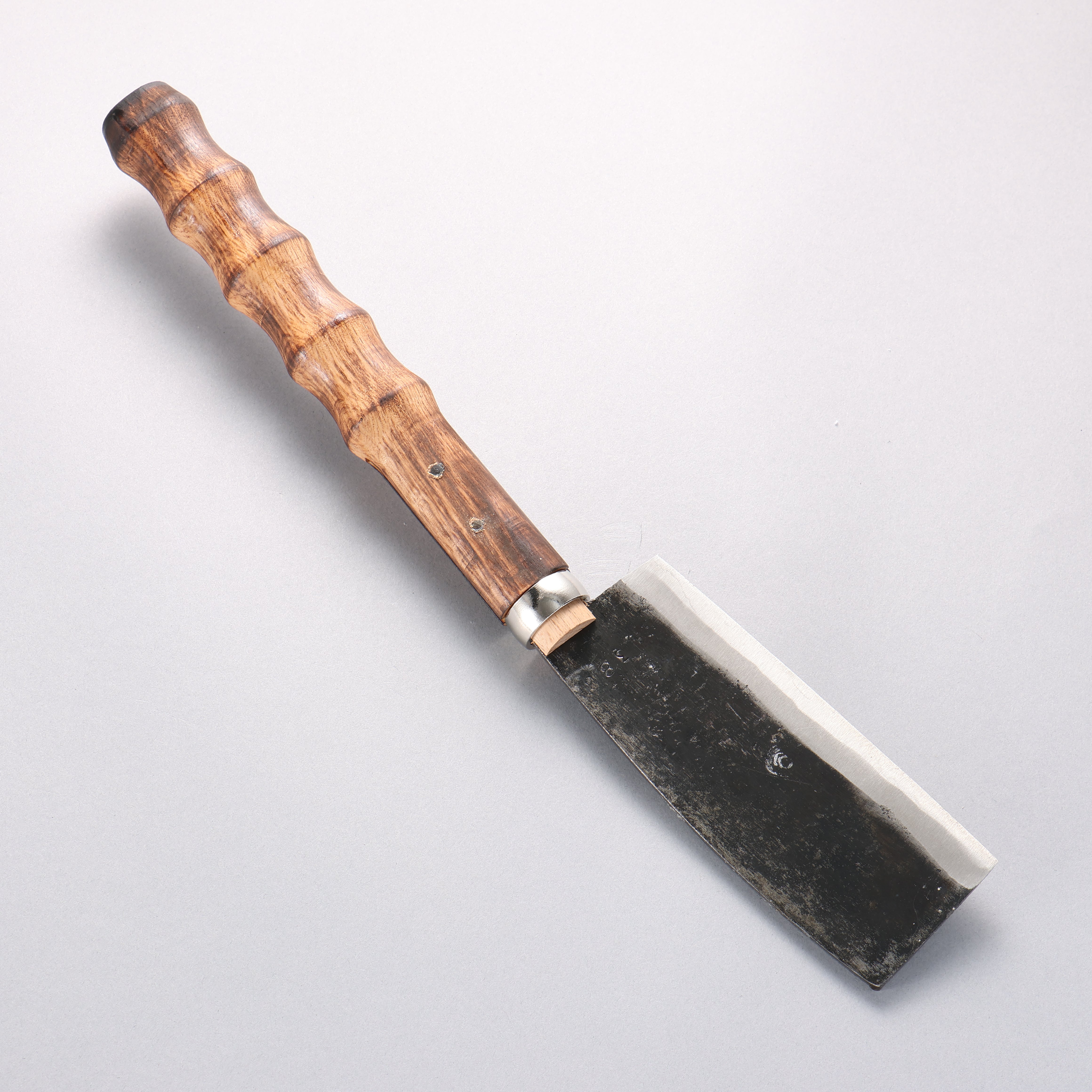 Sakai Takayuki Carbon steel Black Finished Machete (Without guard) Natural wood Handle 150mm - Japanny - Best Japanese Knife