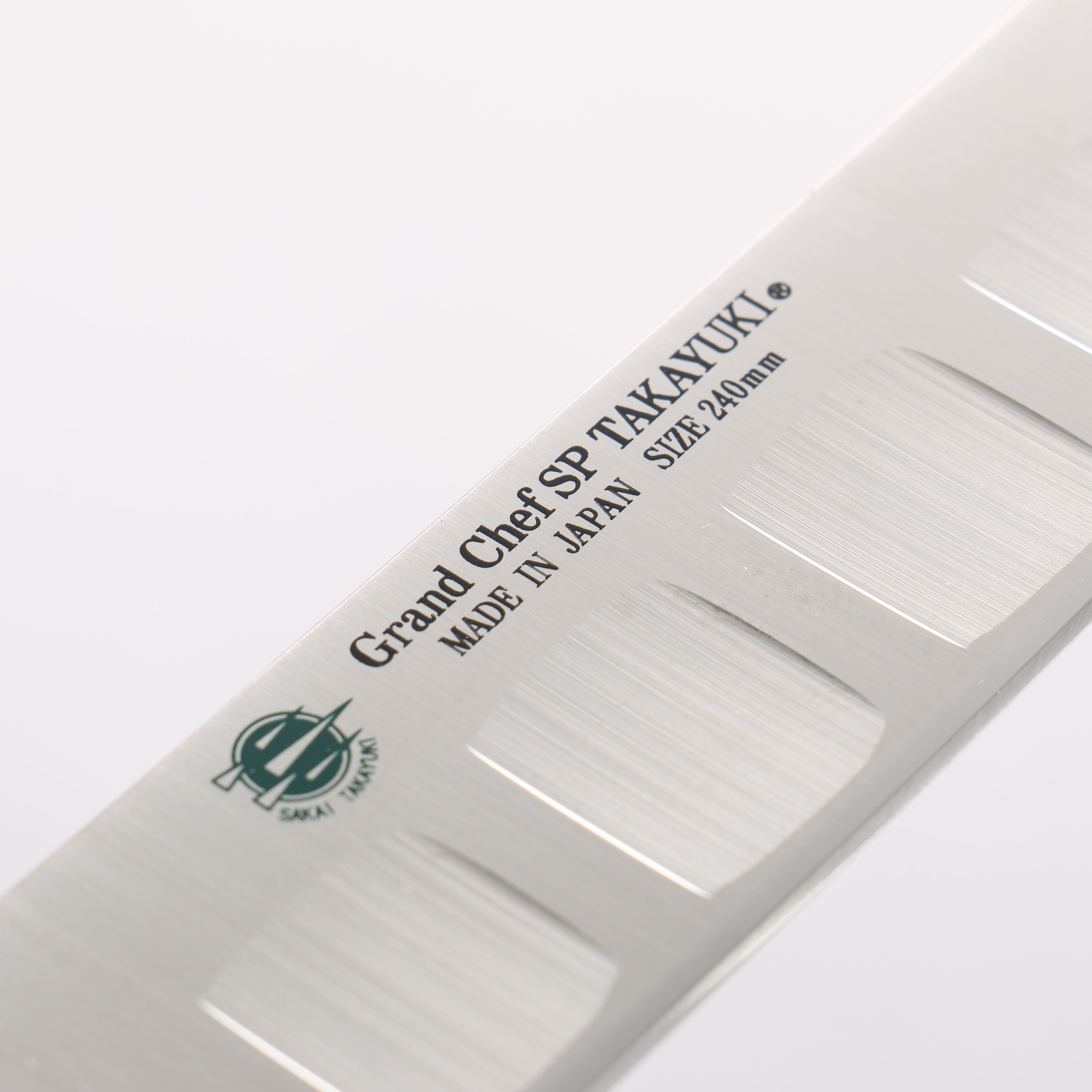 Sakai Takayuki Grand Chef SP Uddeholm Swedish stain-resistant steel Sujihiki Salmon 240mm SP Type III (Pearl) Handle - Japanny - Best Japanese Knife