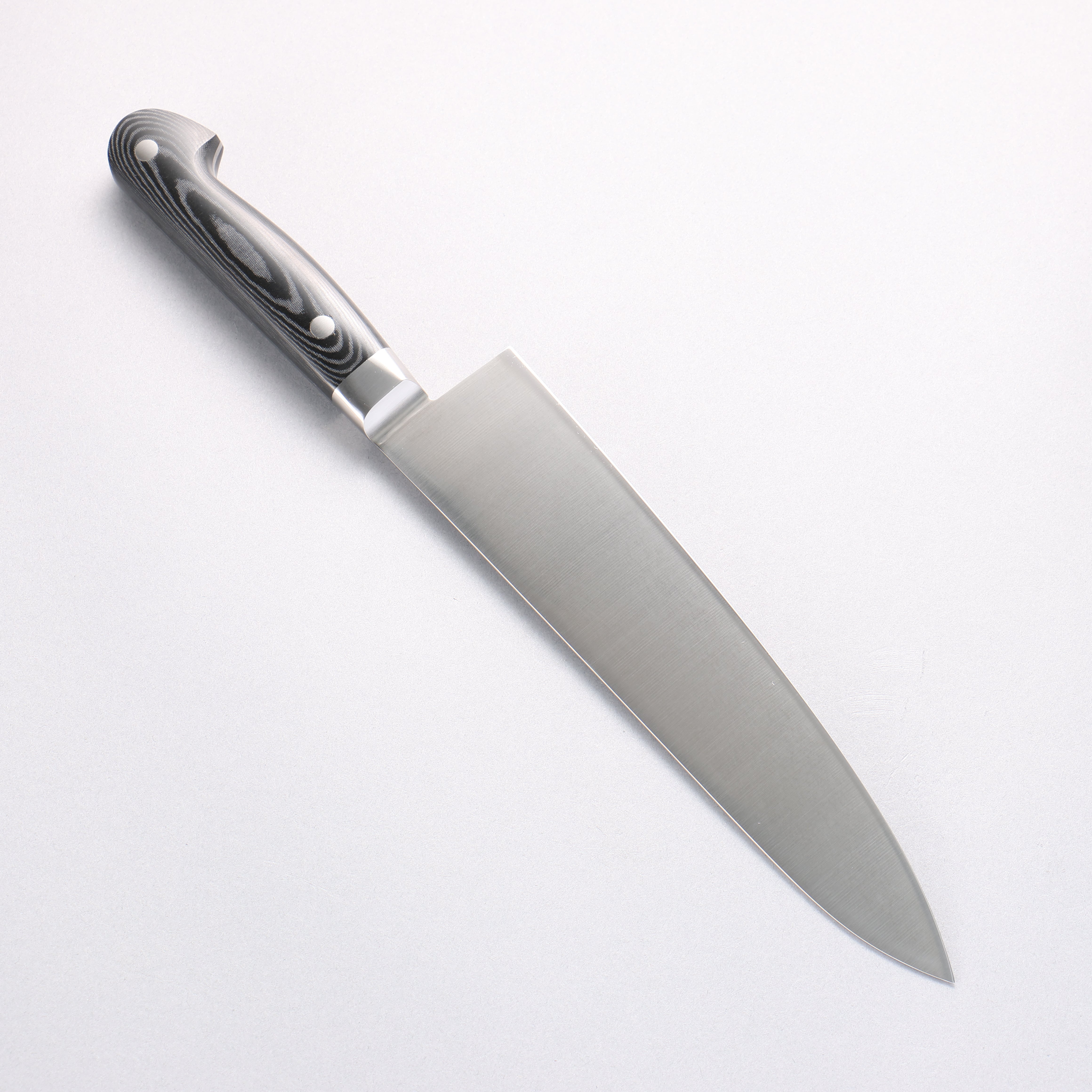 Sakai Takayuki Grand Chef Grand Chef Swedish Steel-stn Gyuto 210mm Black Micarta Handle - Japanny - Best Japanese Knife